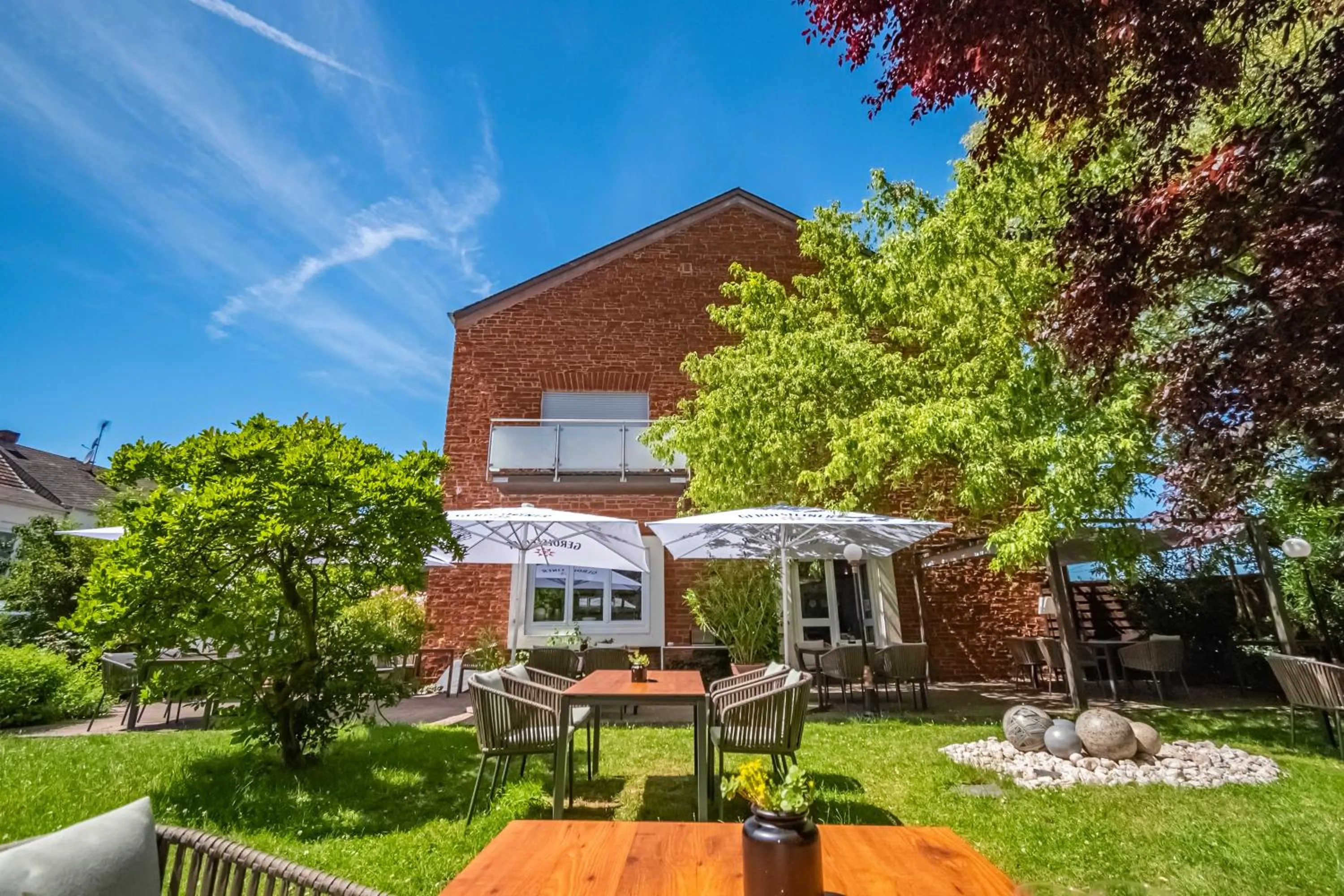 Property building in Weinhotel Ayler Kupp