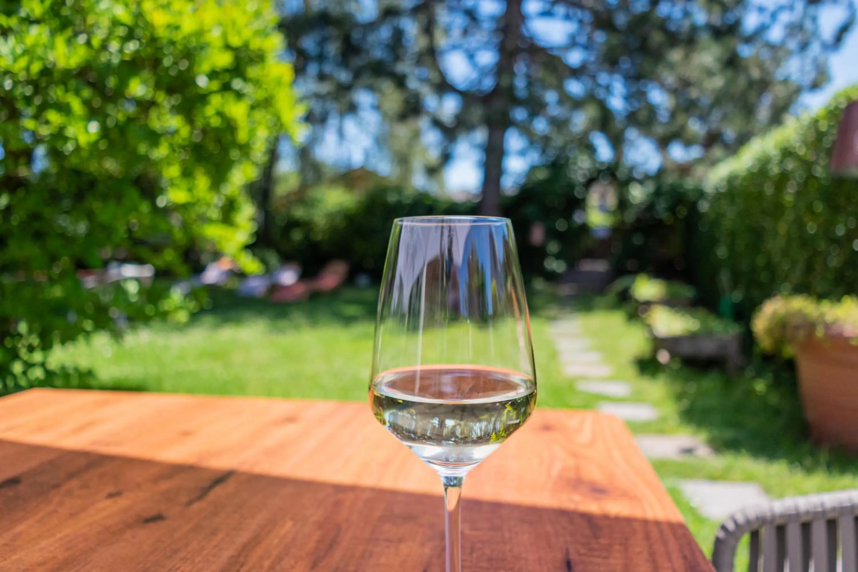 Garden in Weinhotel Ayler Kupp