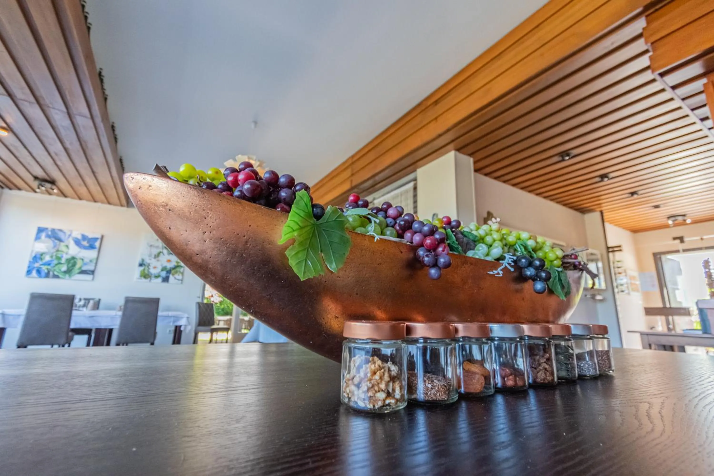 Decorative detail in Weinhotel Ayler Kupp