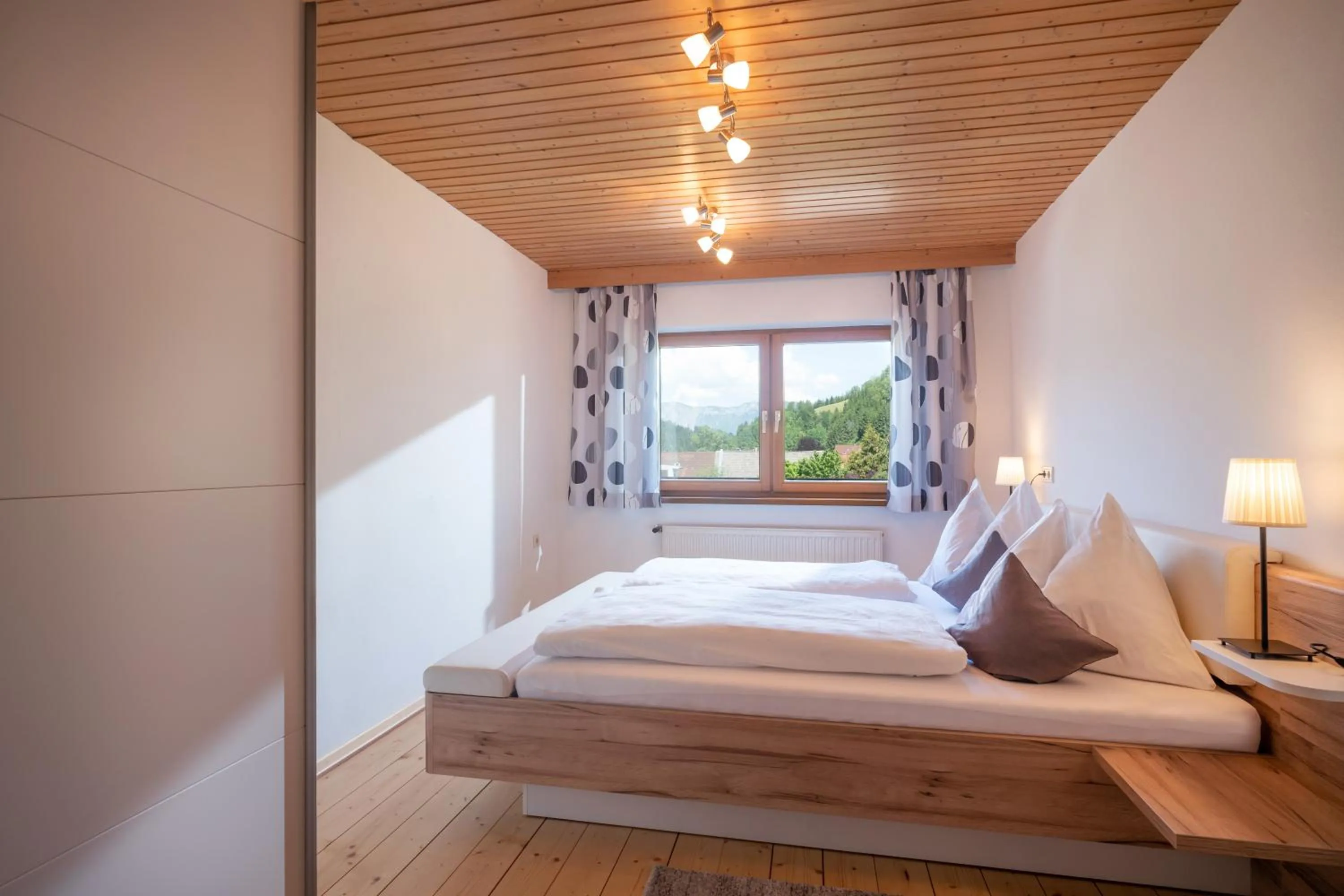Bedroom, Bed in Ferienwohnung Hauser