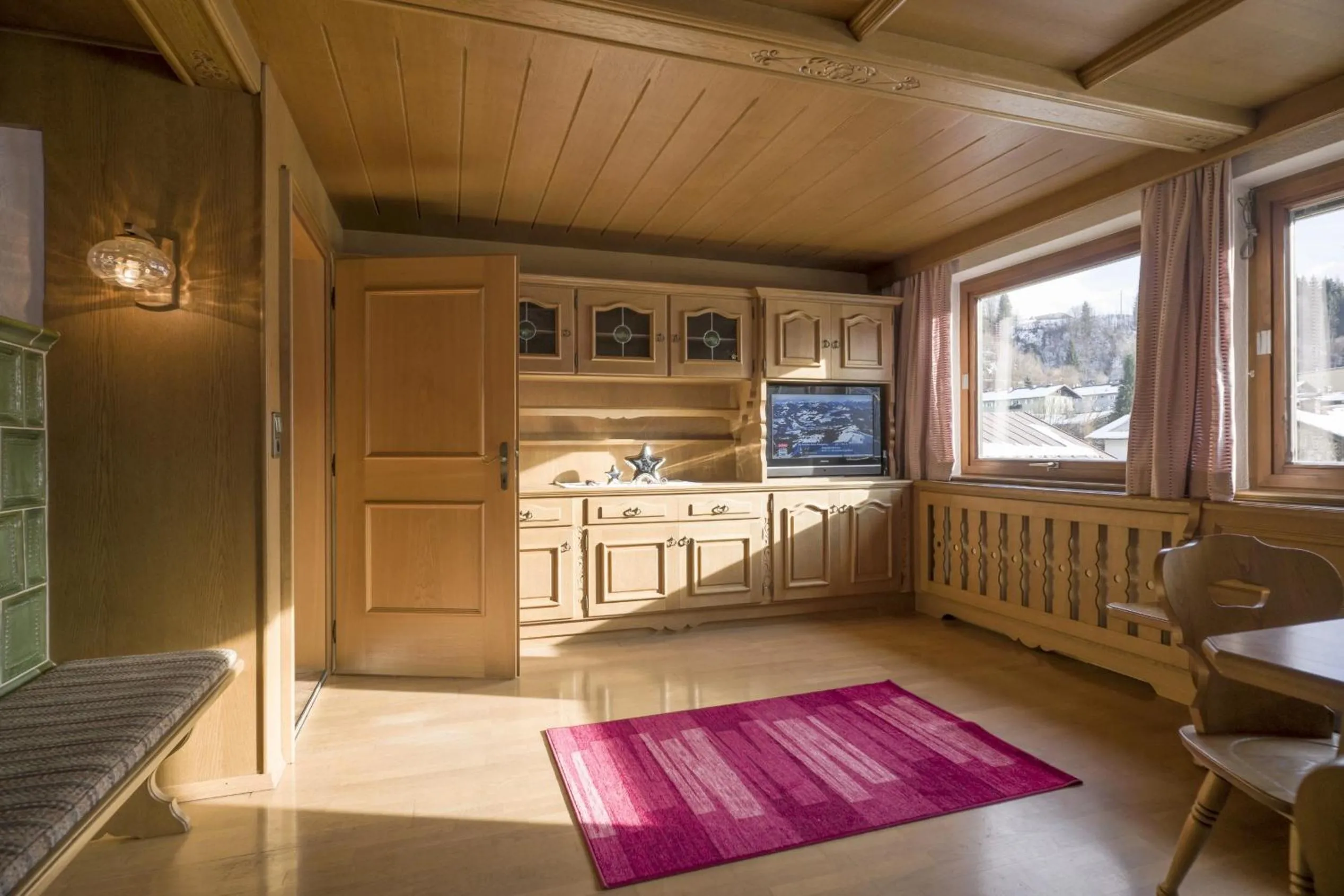 Living room in Ferienwohnung Hauser