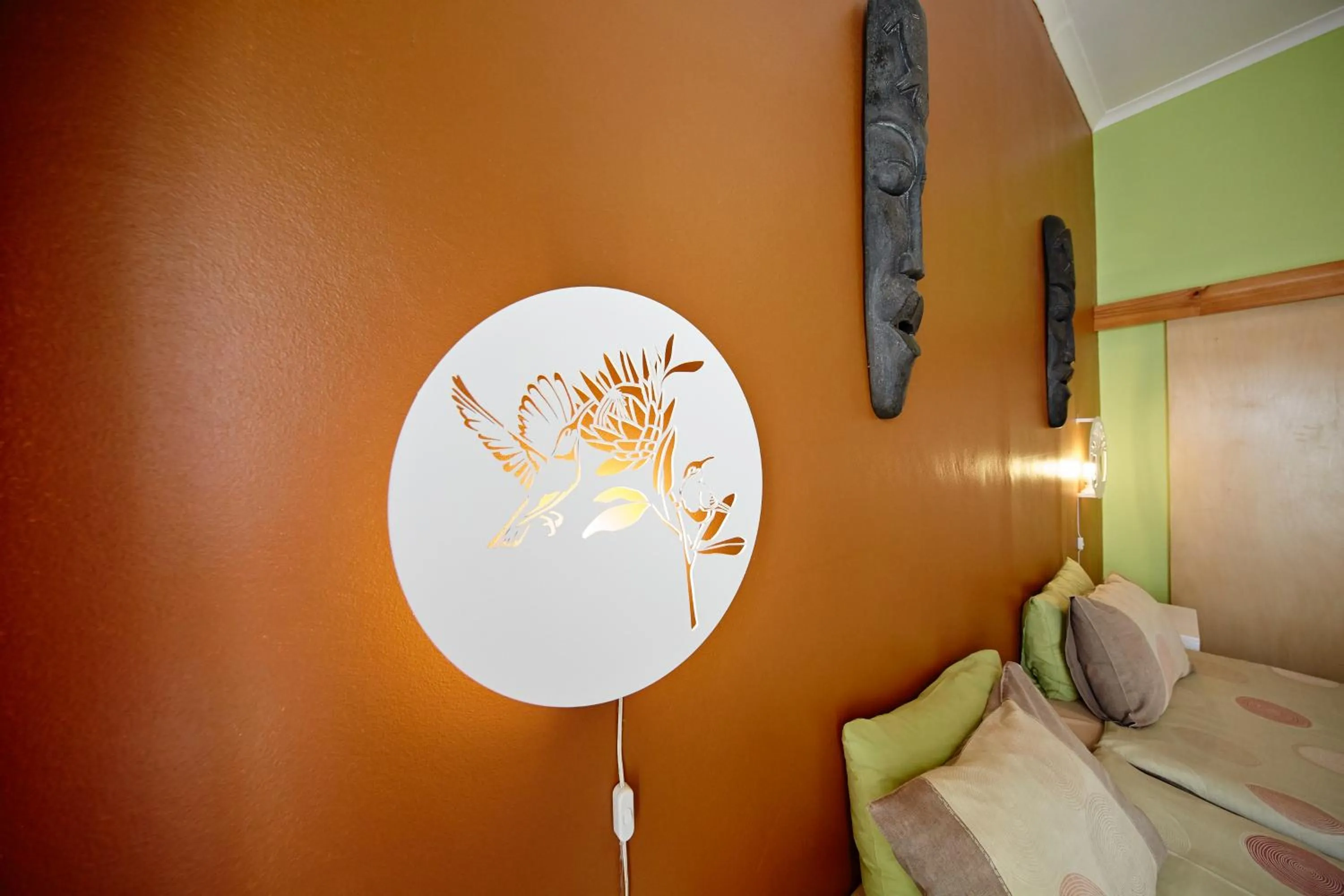 Decorative detail, Bed in House on the Hill