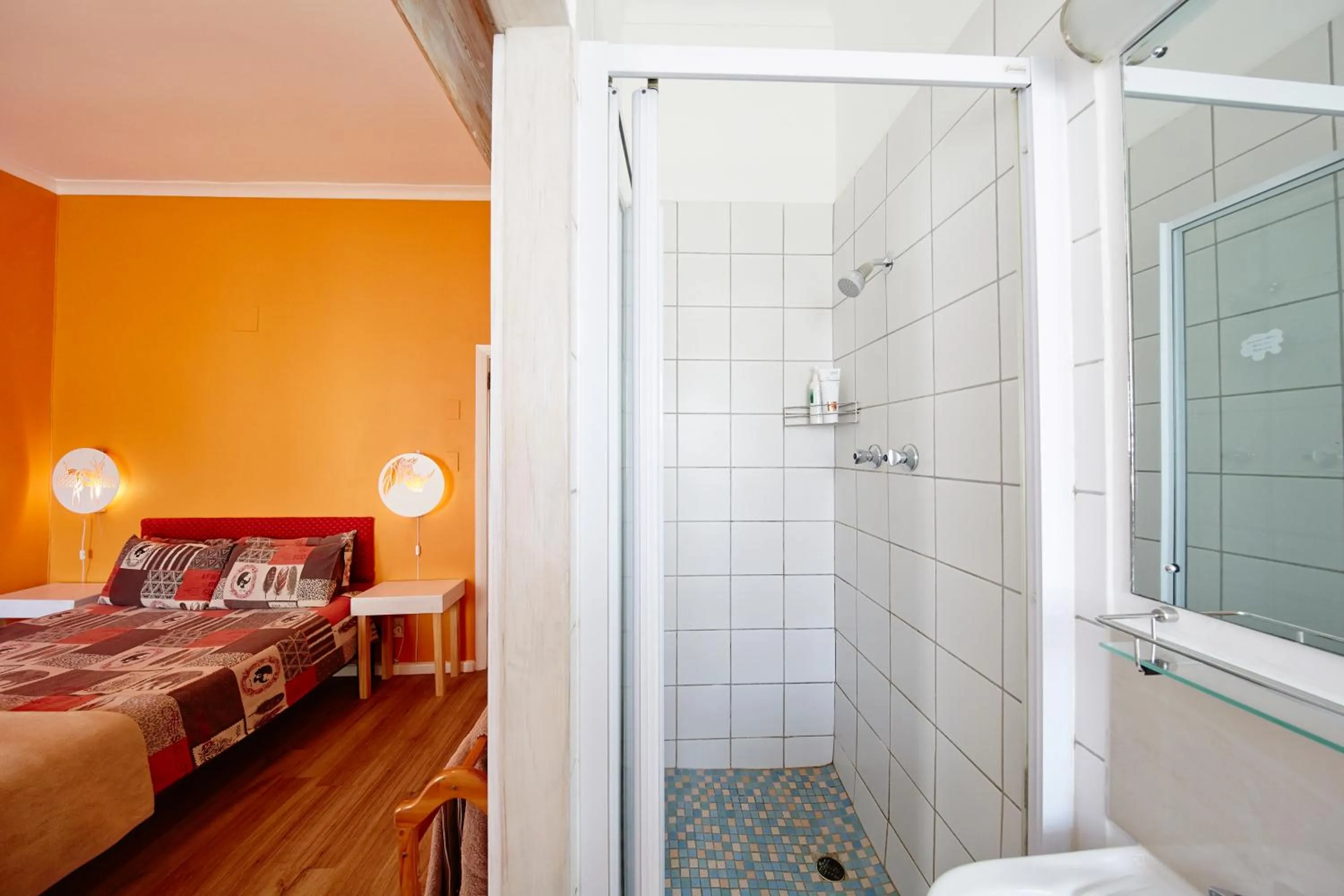 Shower, Bed in House on the Hill