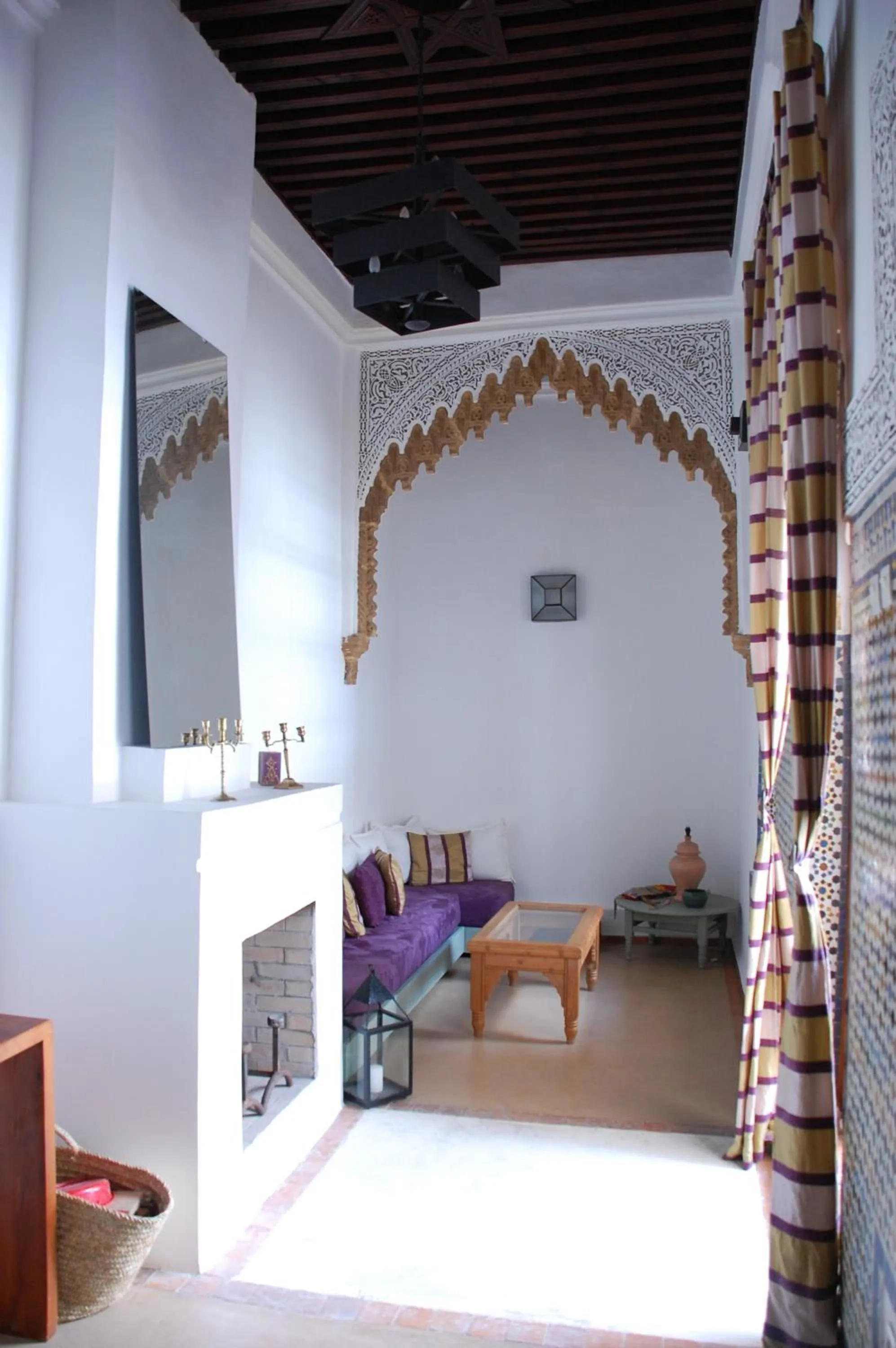 Living room in Riad Dar Soufa