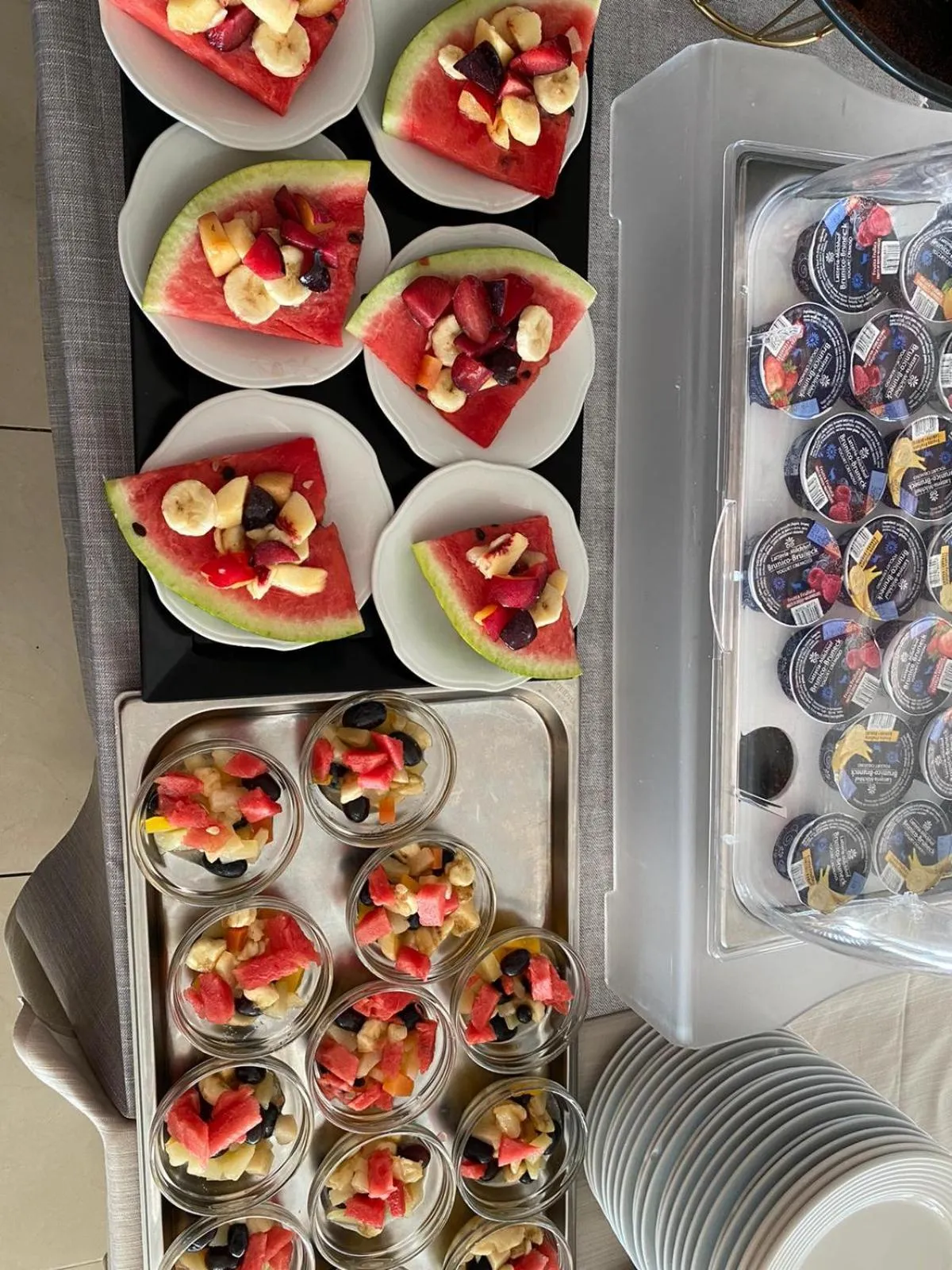 Continental breakfast in Hotel Astor