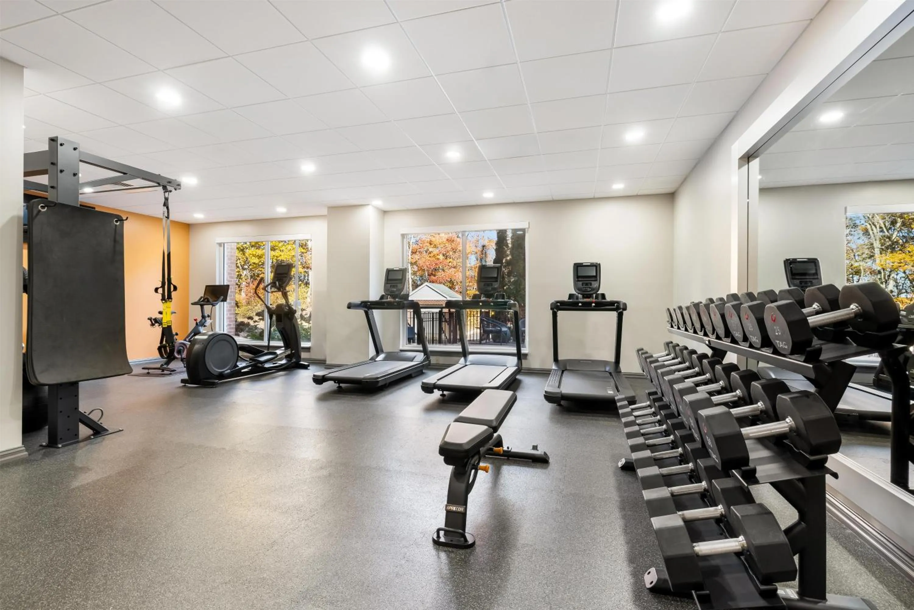 Fitness centre/facilities in Hilton Garden Inn Mystic/Groton