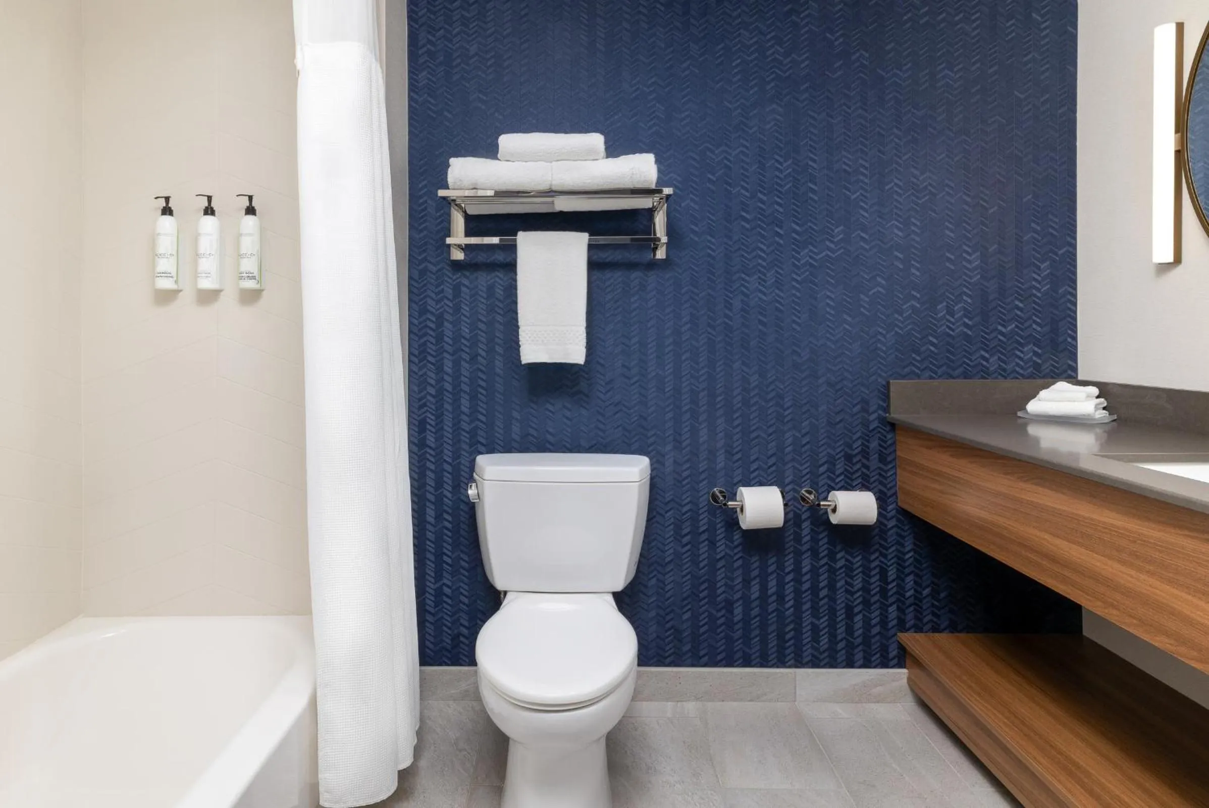 Bathroom in Fairfield by Marriott Inn & Suites Spokane Airport