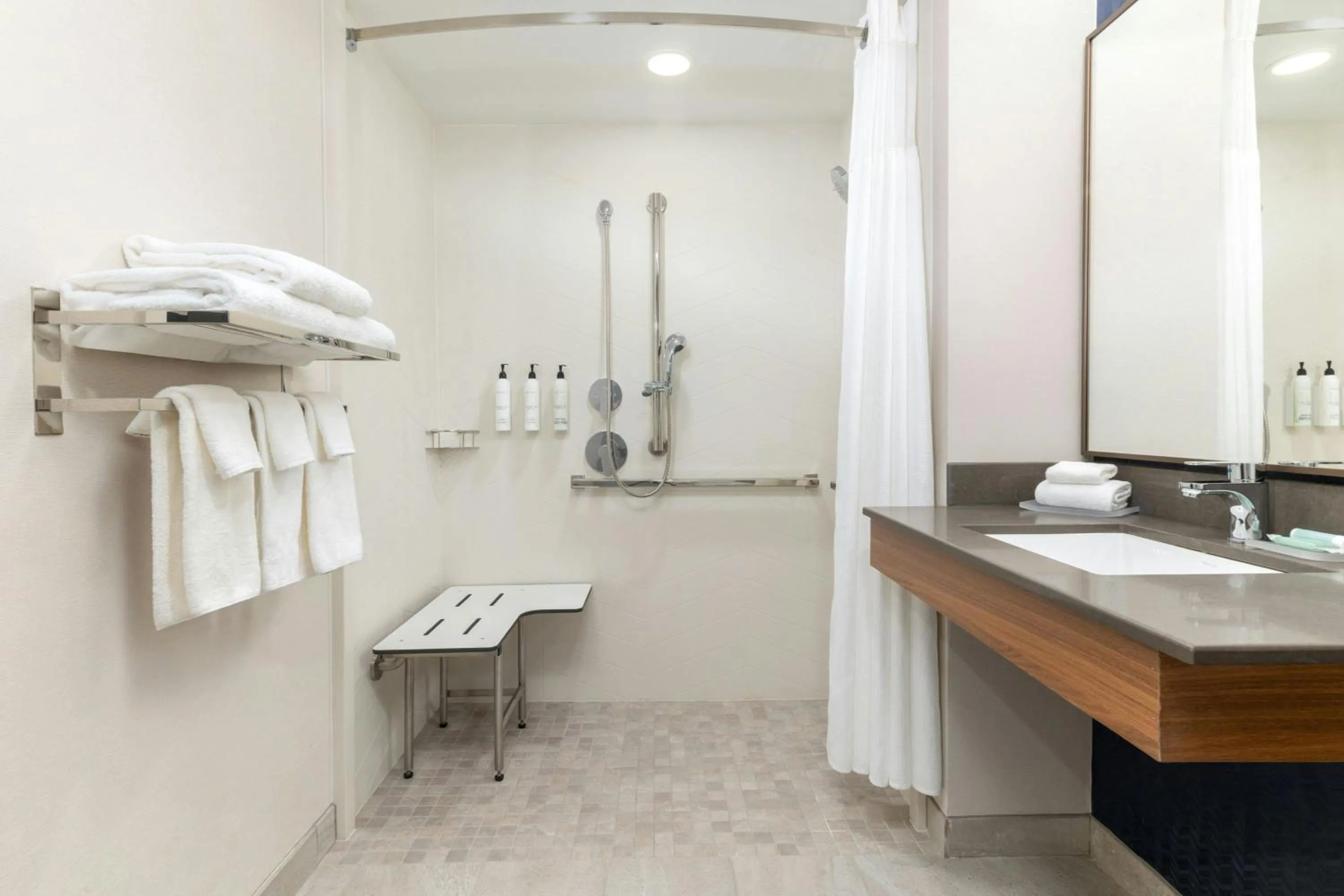 Bathroom in Fairfield by Marriott Inn & Suites Spokane Airport