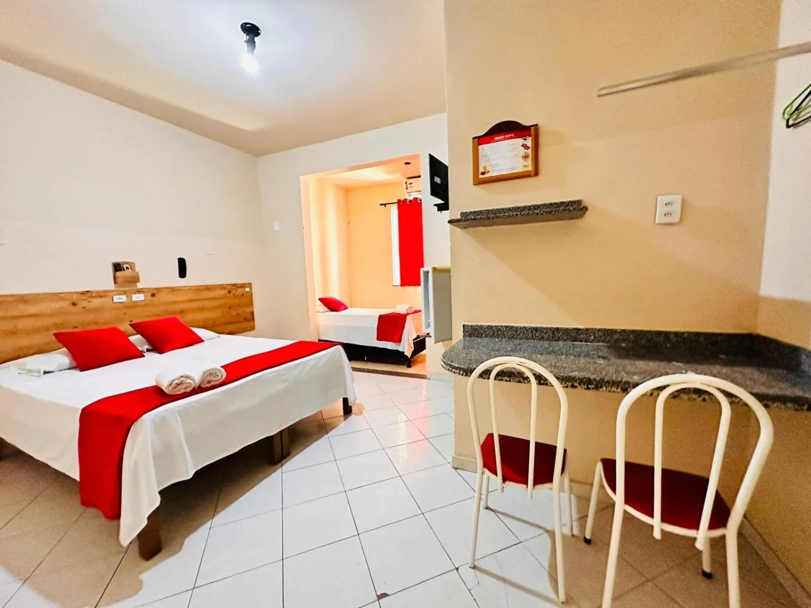 Bed in Infinity Pousada