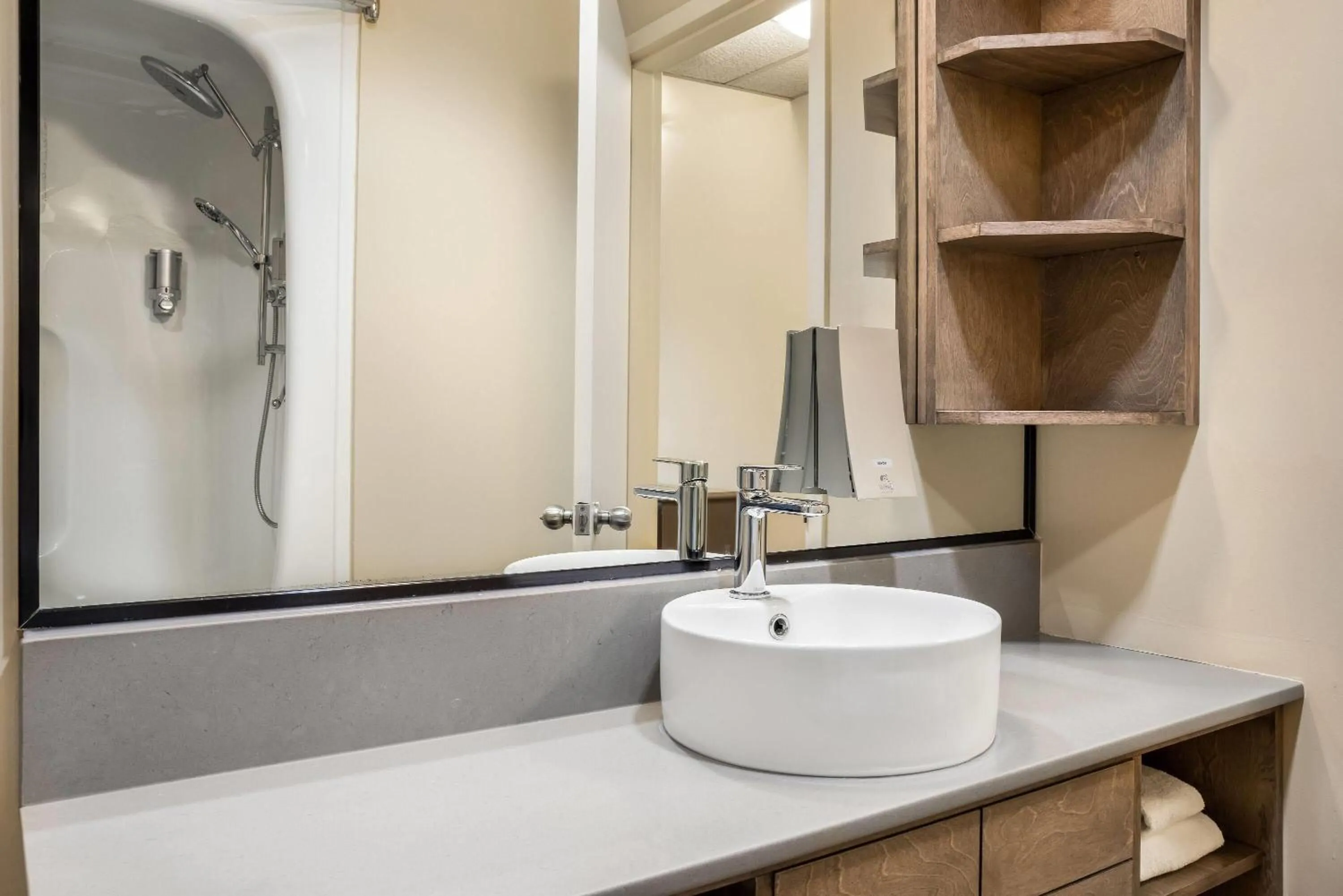 Bathroom in Days Inn by Wyndham Berthierville