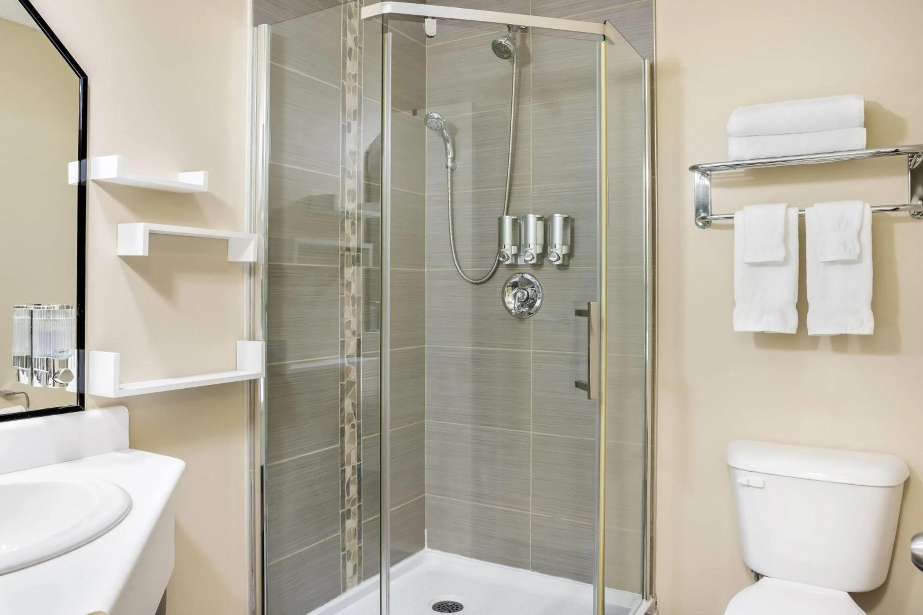 Bathroom in Days Inn by Wyndham Berthierville