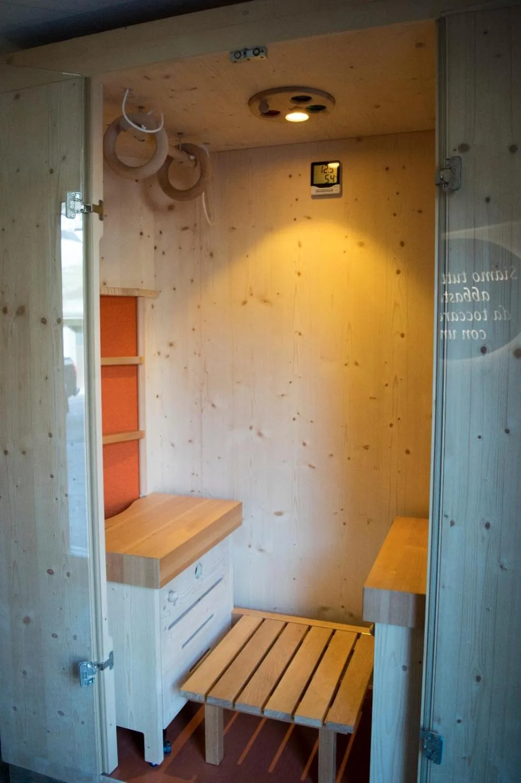 Sauna in Agriroom