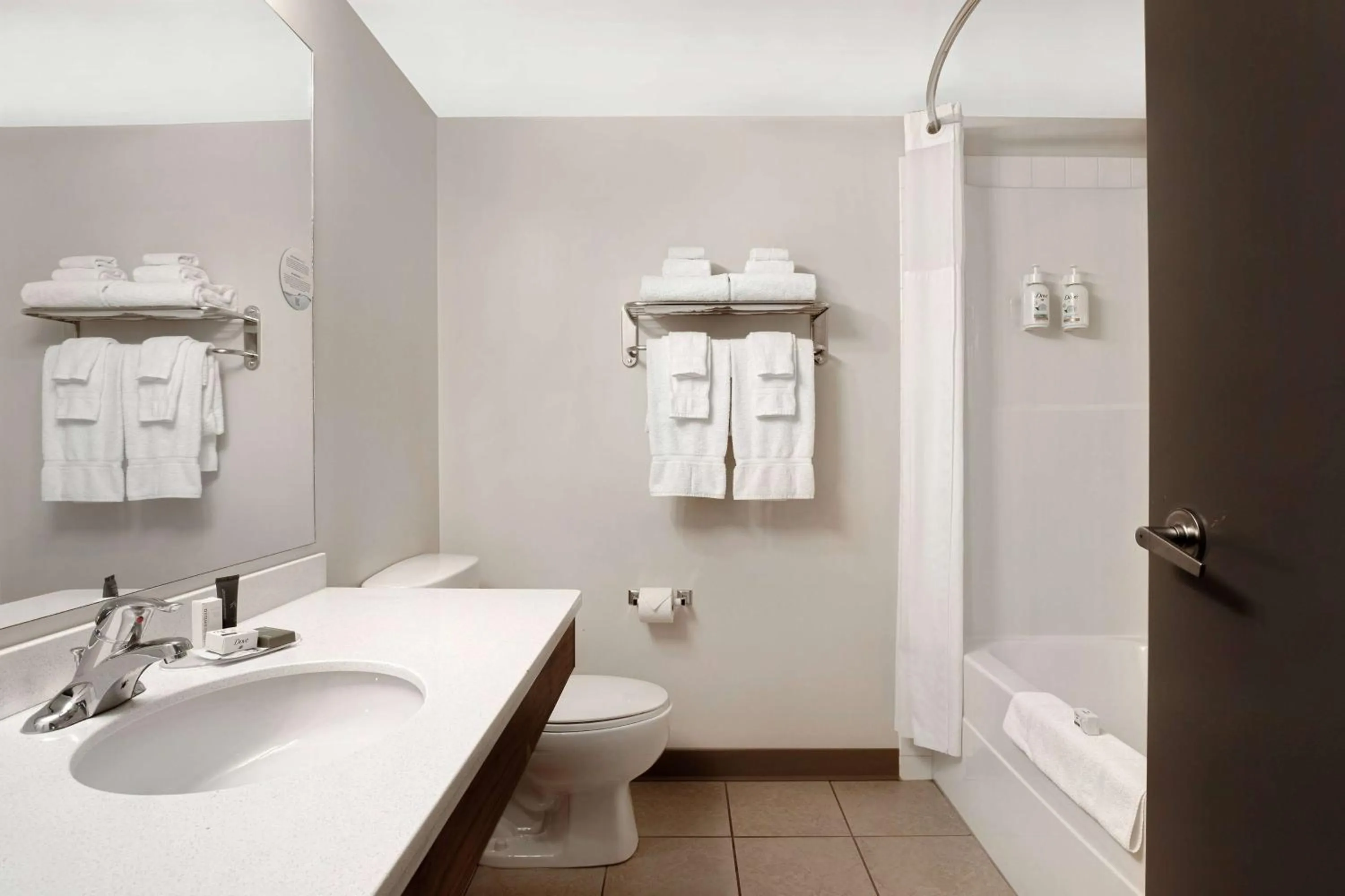 Bathroom in Days Inn by Wyndham Victoria Airport Sidney