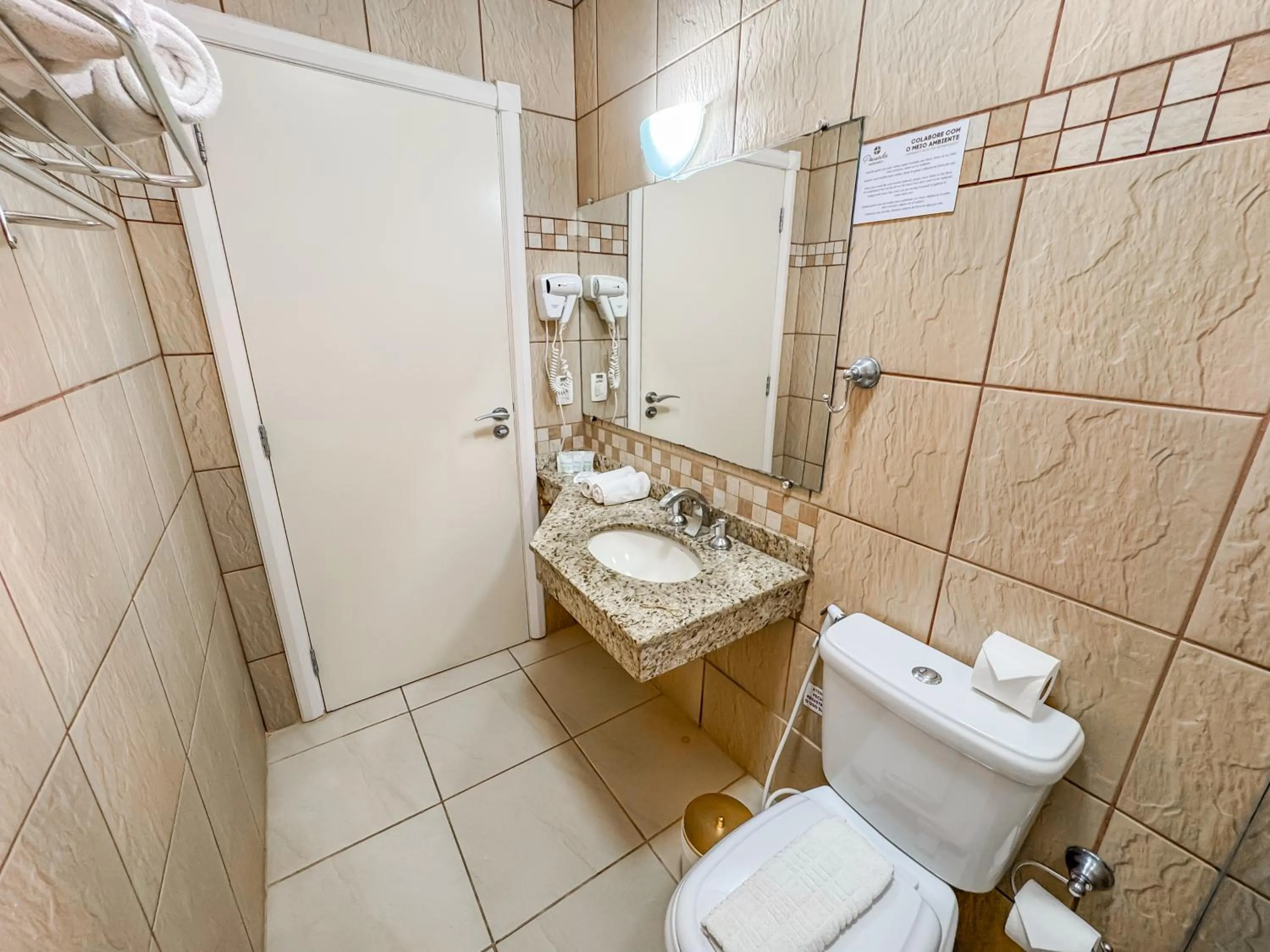 Bathroom in Pousada Nacional Inn Campos do Jordão