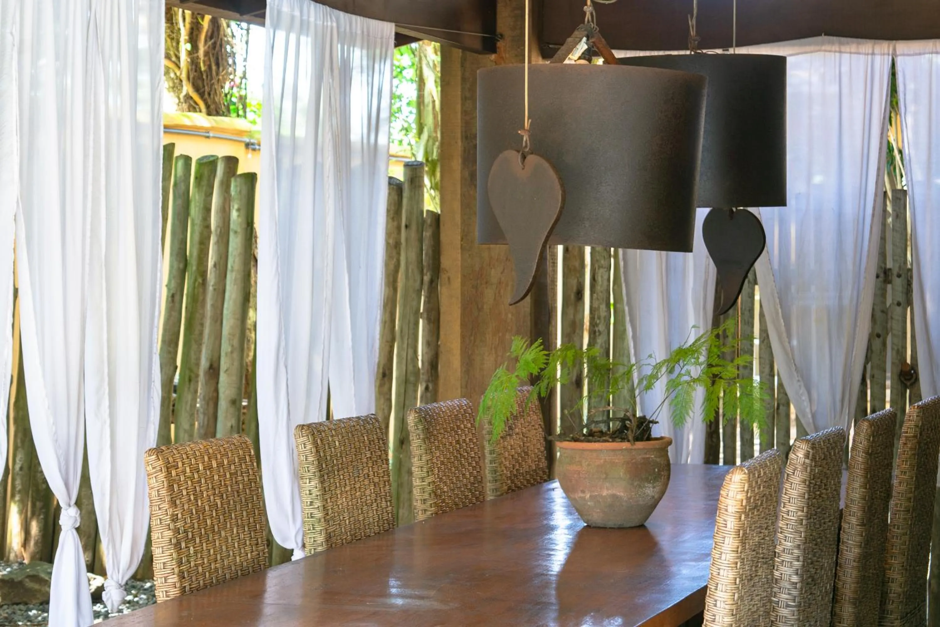 Balcony/Terrace in Pousada da Cyssa