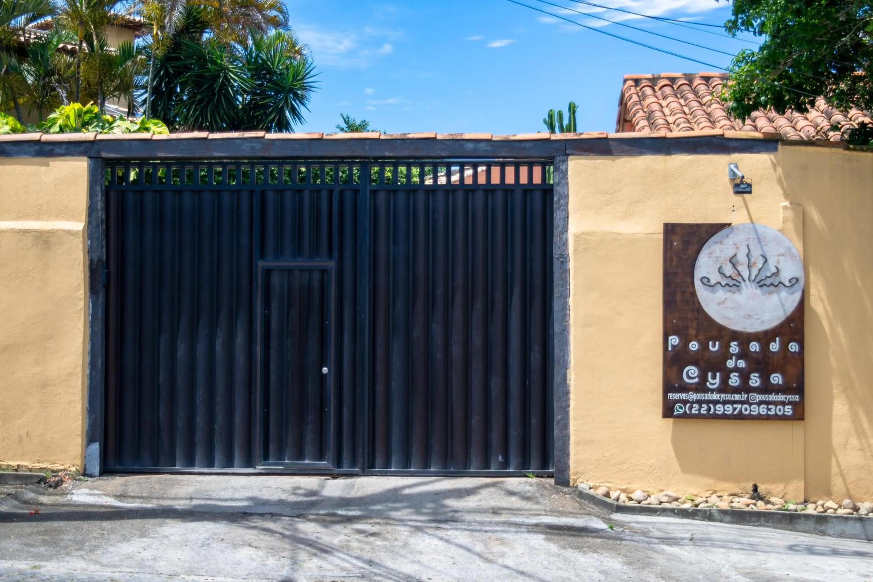 Facade/entrance in Pousada da Cyssa