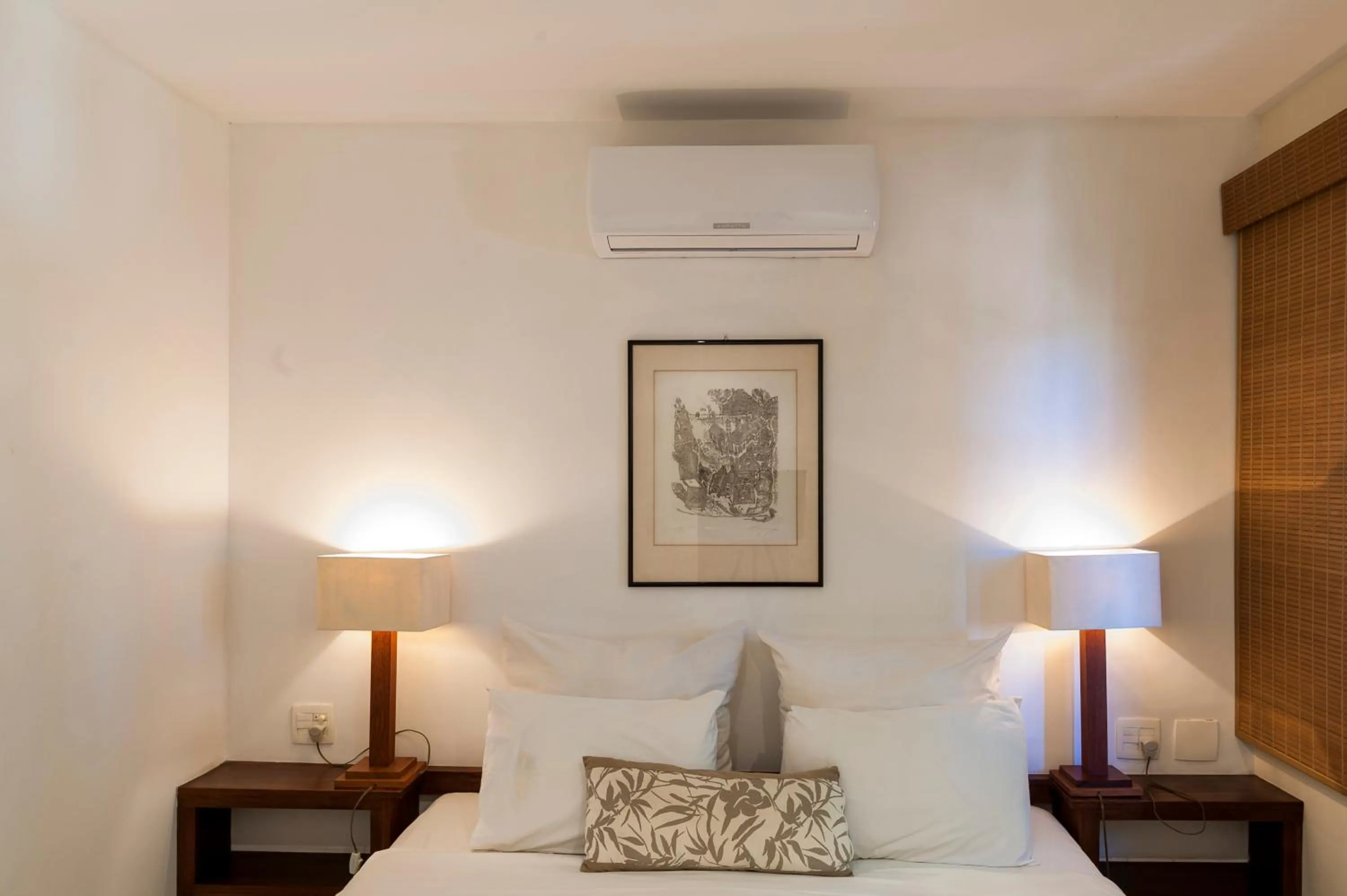 Bed in Pousada da Cyssa