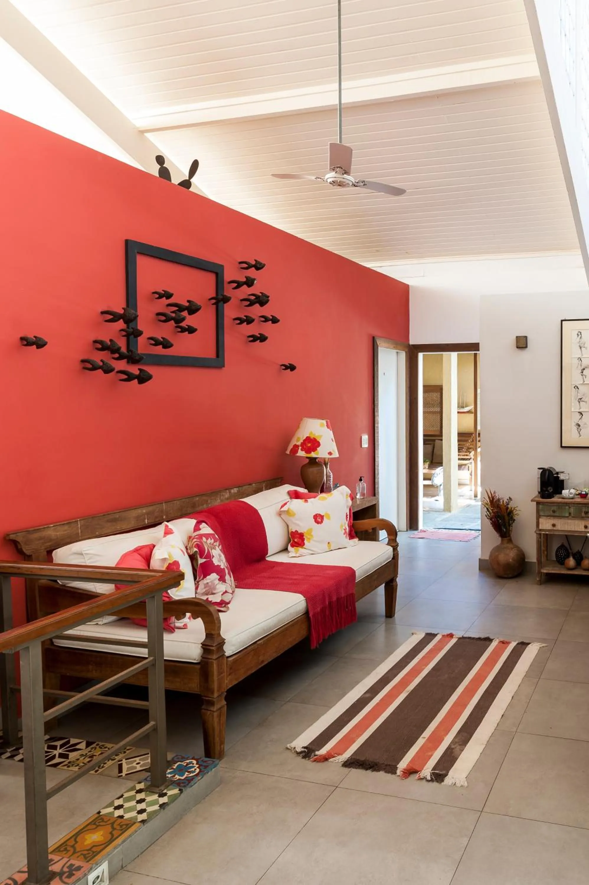 Property building, Bed in Pousada da Cyssa