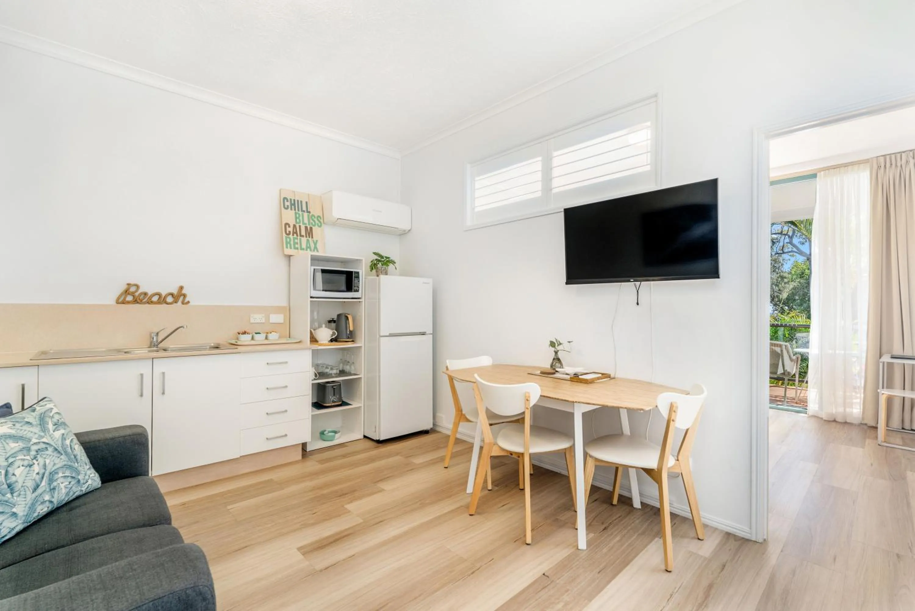 Kitchen or kitchenette in Shelly Bay Resort