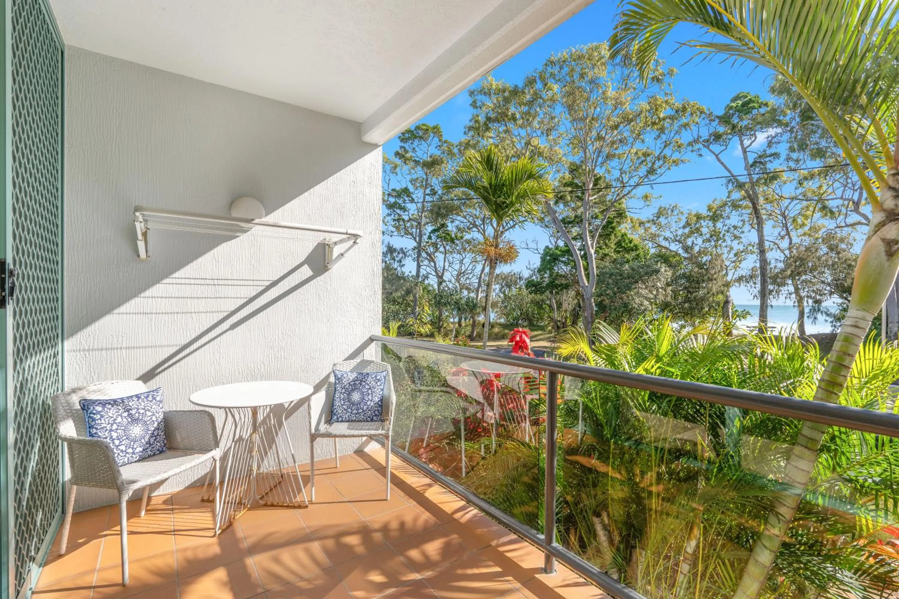 Patio in Shelly Bay Resort