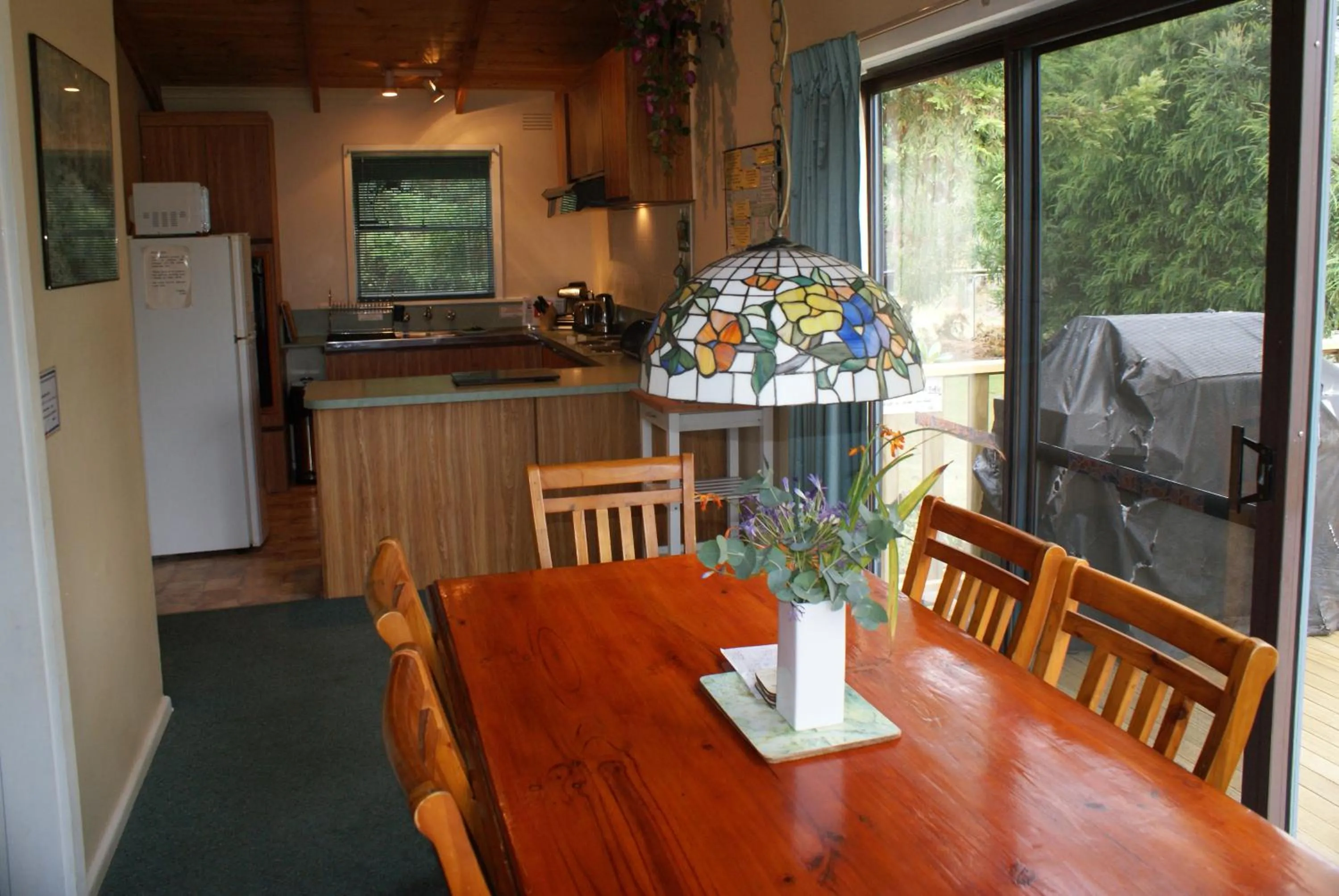 Dining area in AAA Granary Accommodation