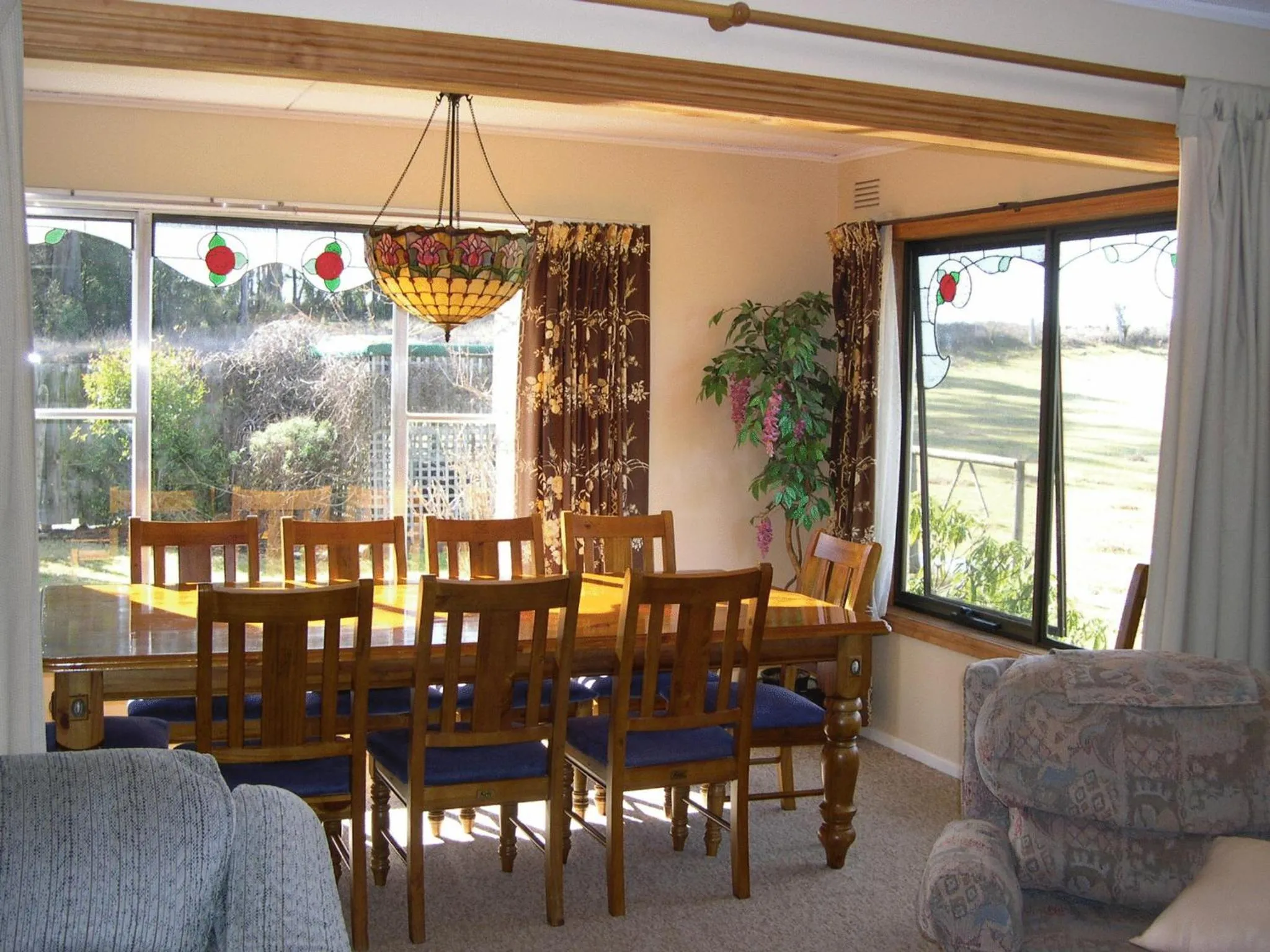 Dining area in AAA Granary Accommodation