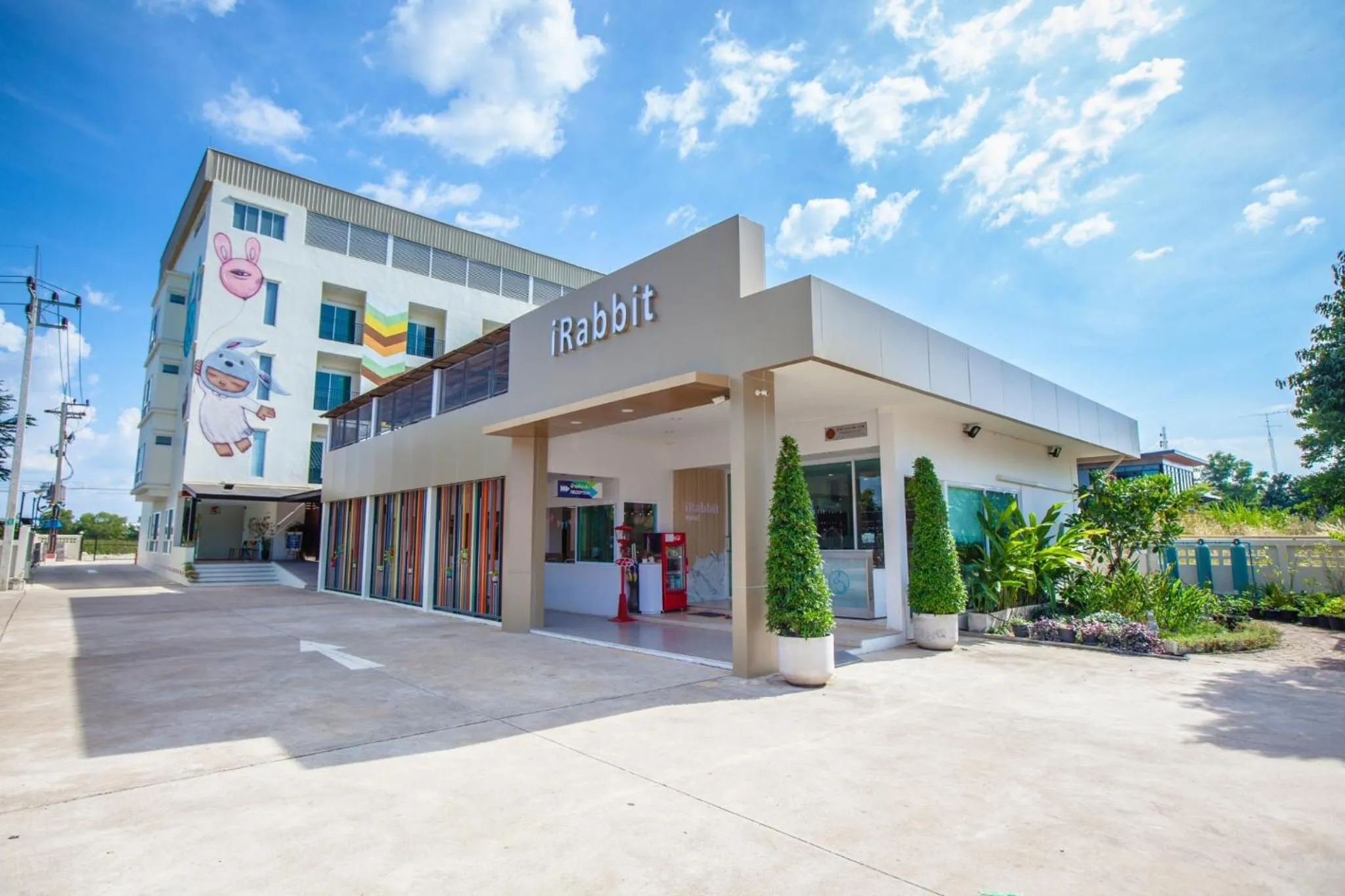 Property building in iRabbit Hotel