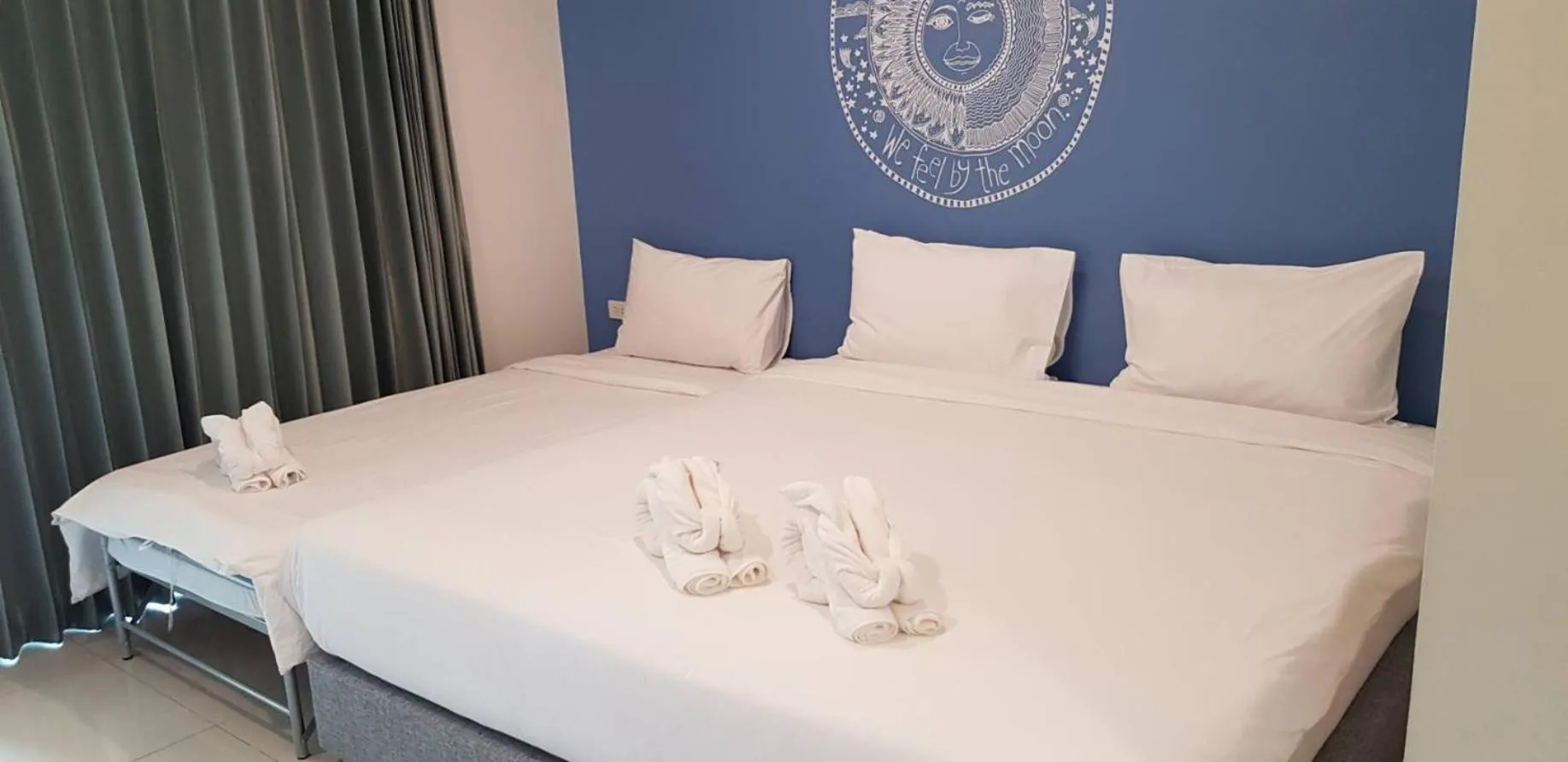 Bed in iRabbit Hotel