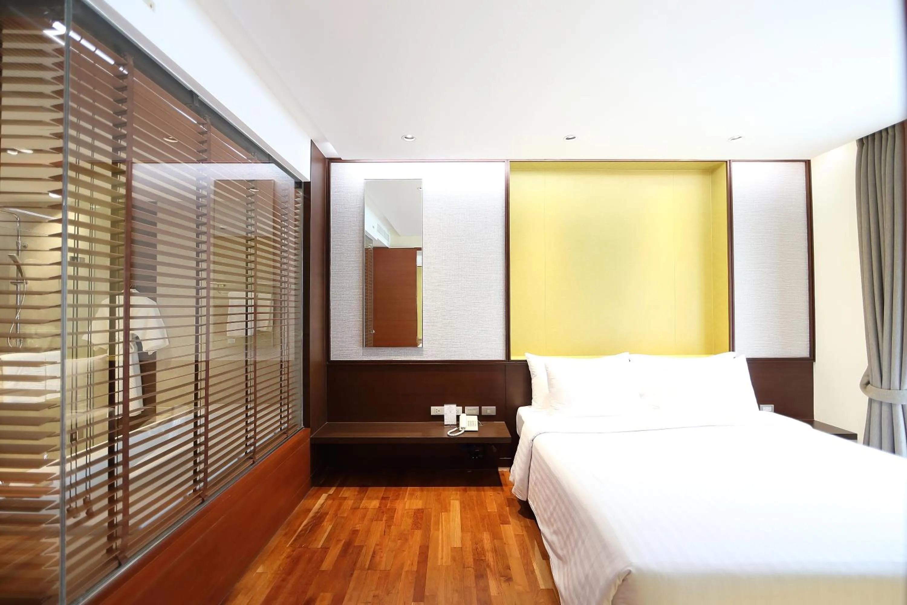 Bedroom, Bed in Amanta Hotel & Residence Ratchada