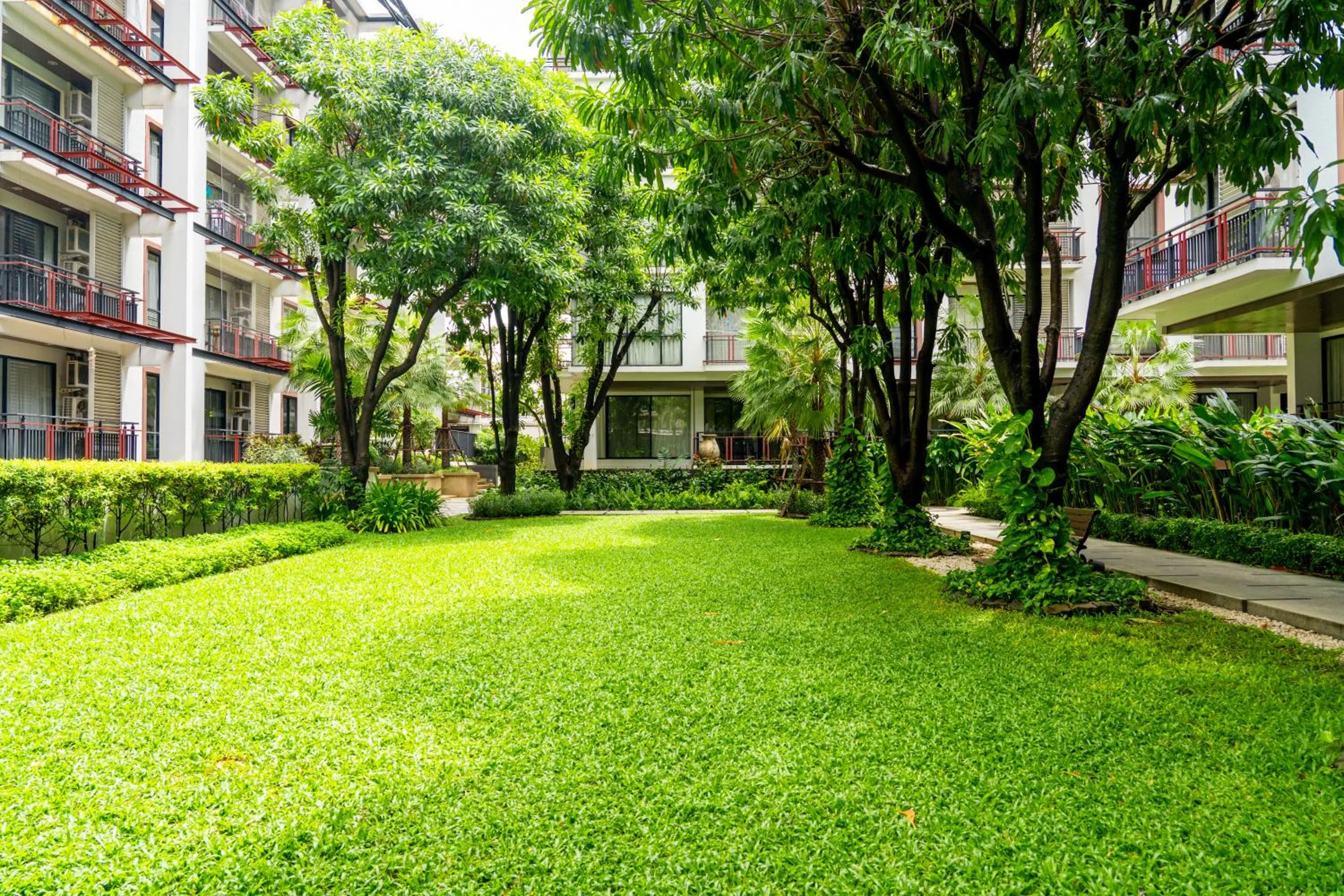 Garden in Amanta Hotel & Residence Ratchada