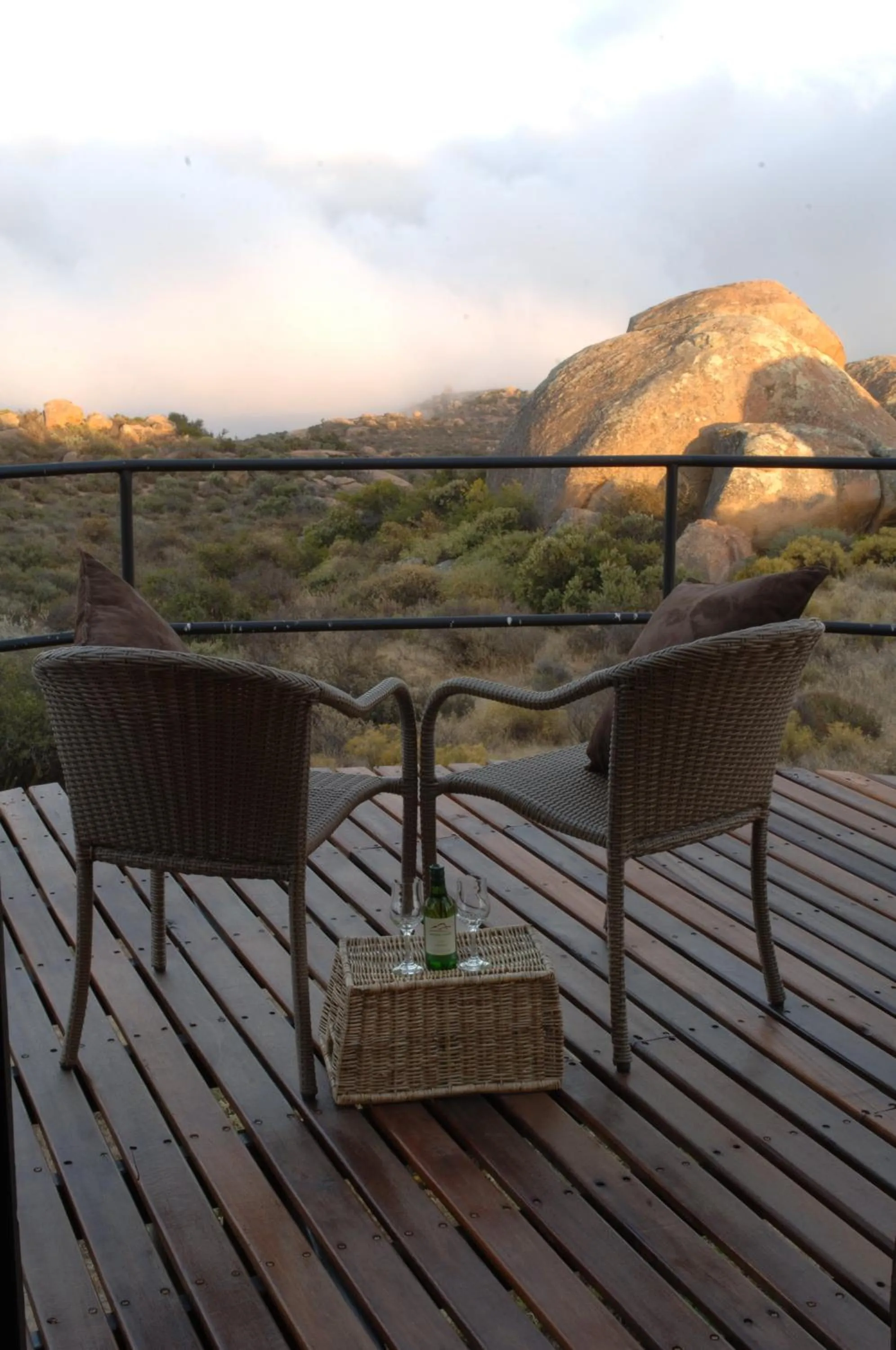 Patio in Naries Namakwa Retreat
