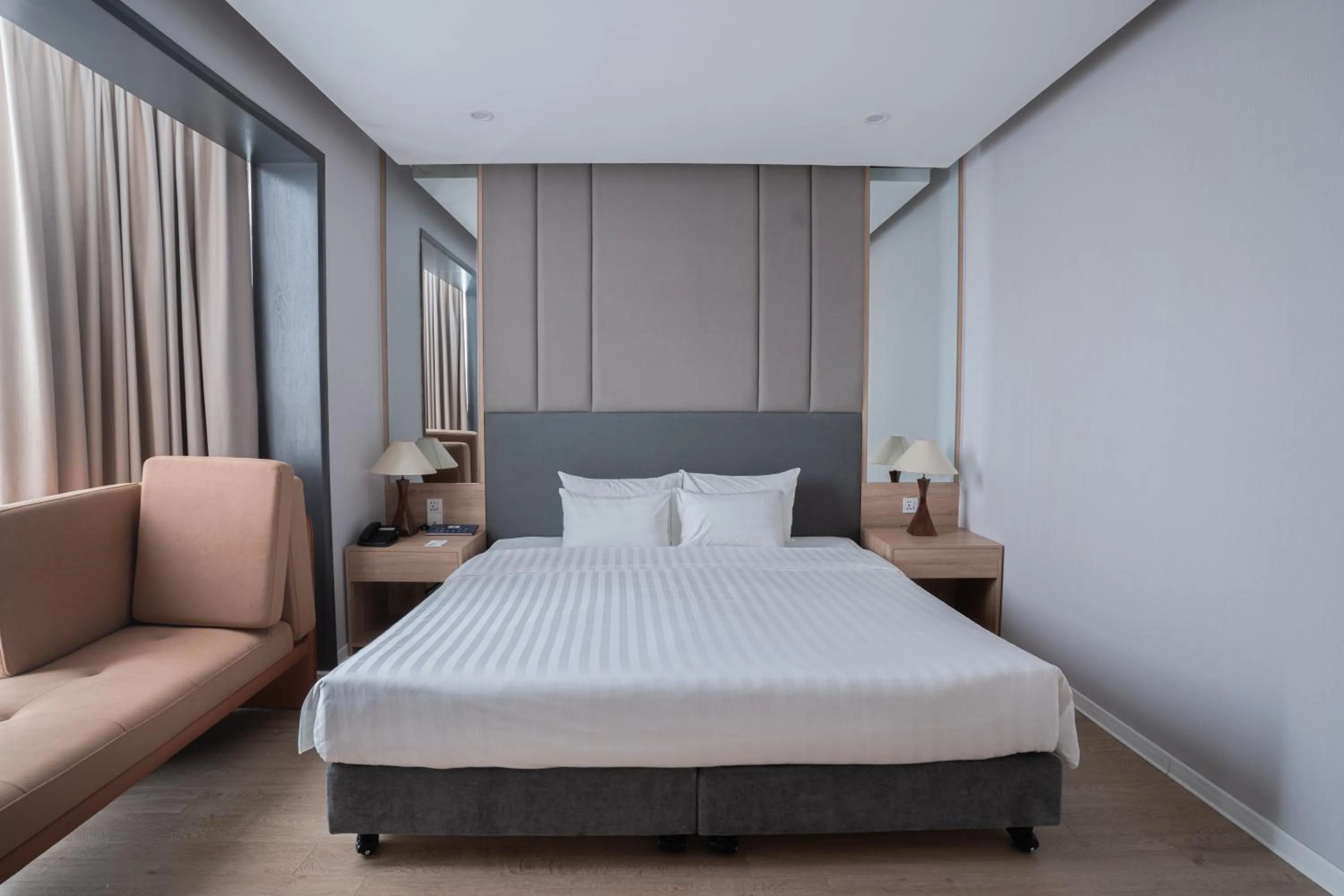 Bed in Bao Son International Hotel