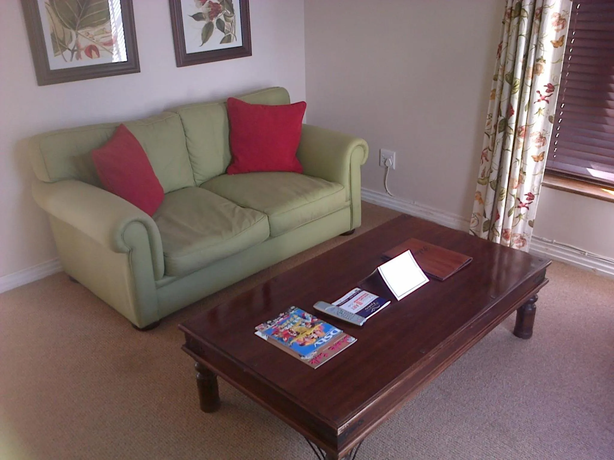 Seating area in Pelagus Guest House