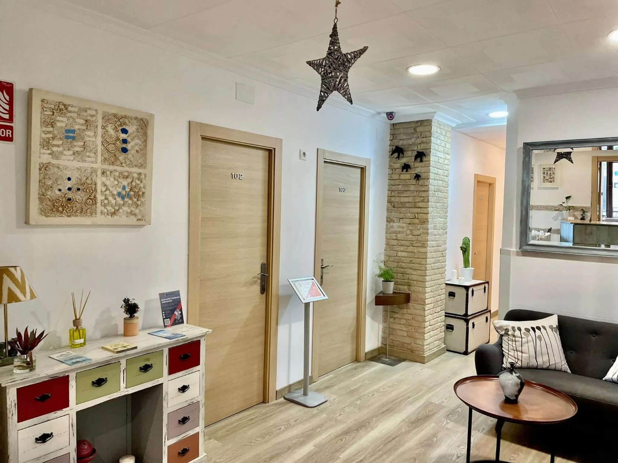 Lobby or reception in Balcón Al Mar