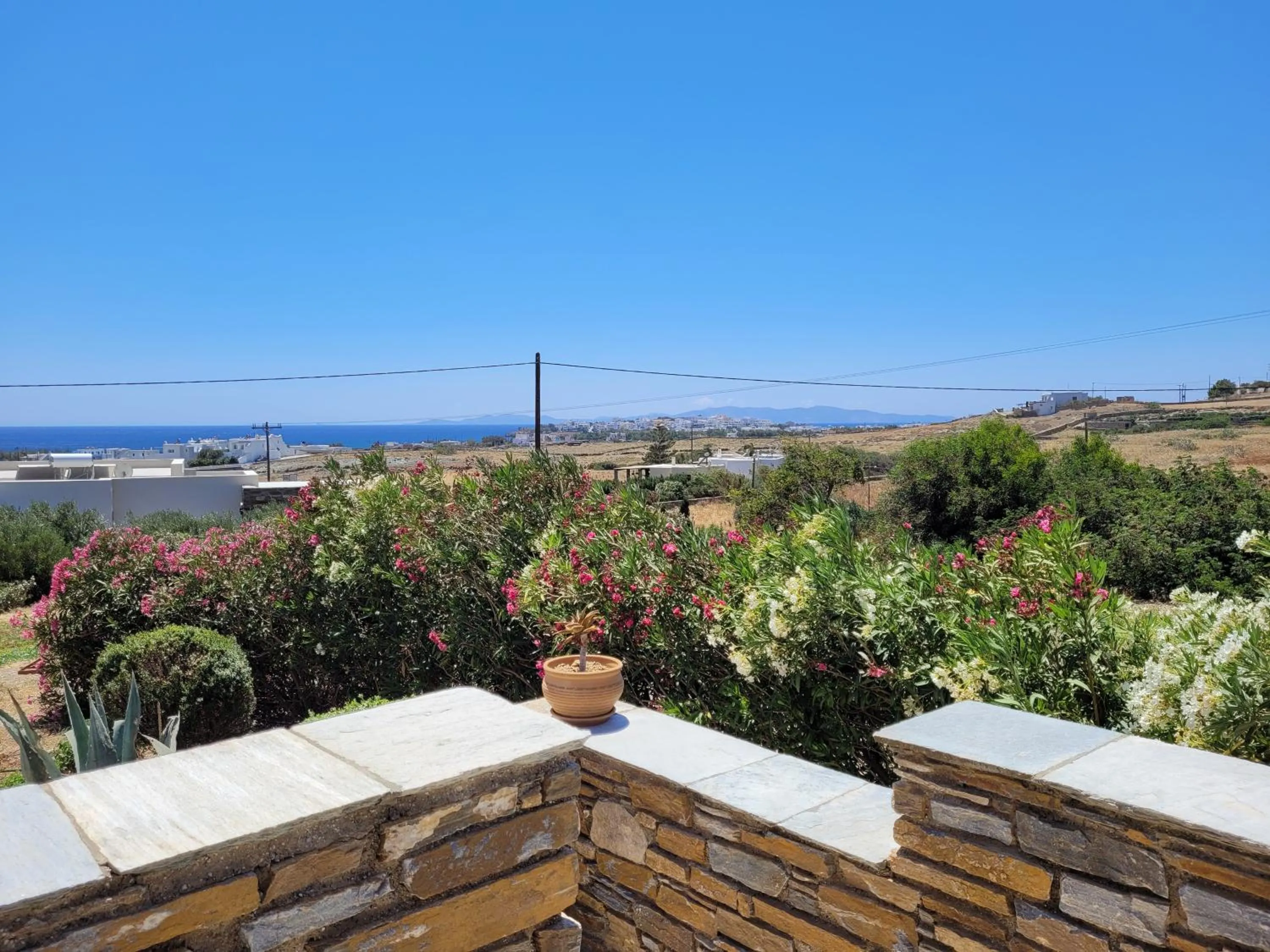 Sea view in Aigaio Studios tinos