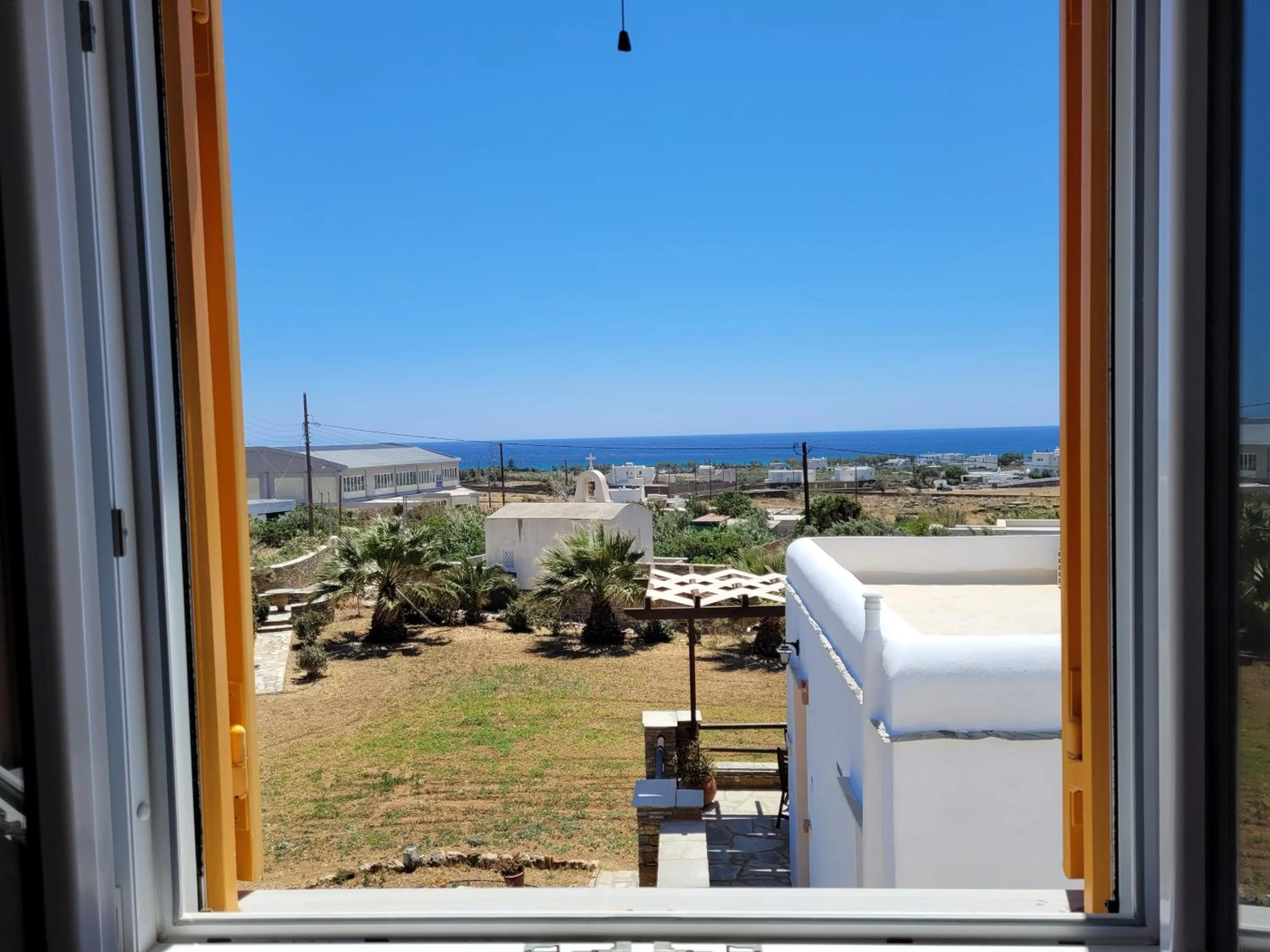 Balcony/Terrace in Aigaio Studios tinos