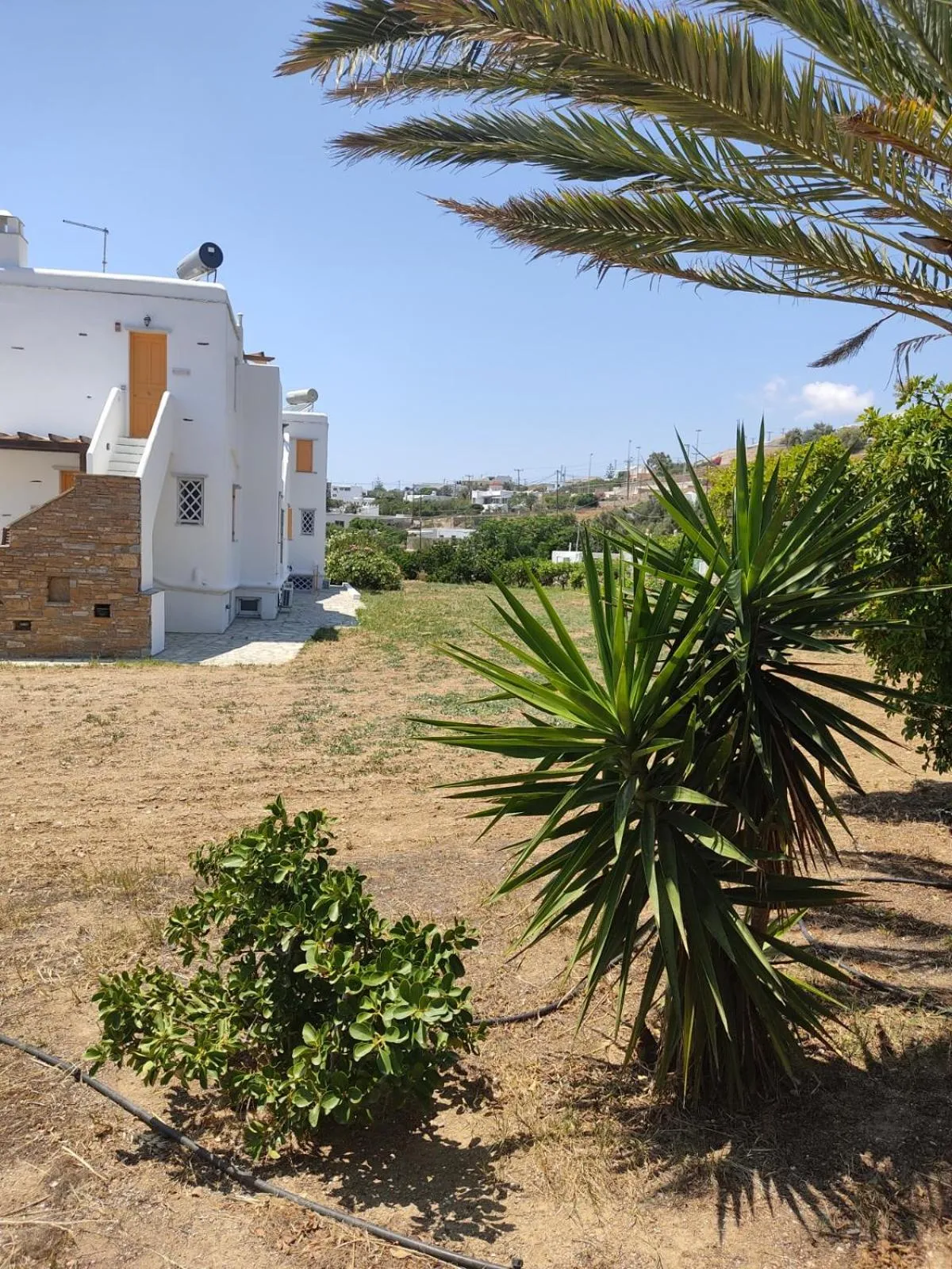 Parking in Aigaio Studios tinos
