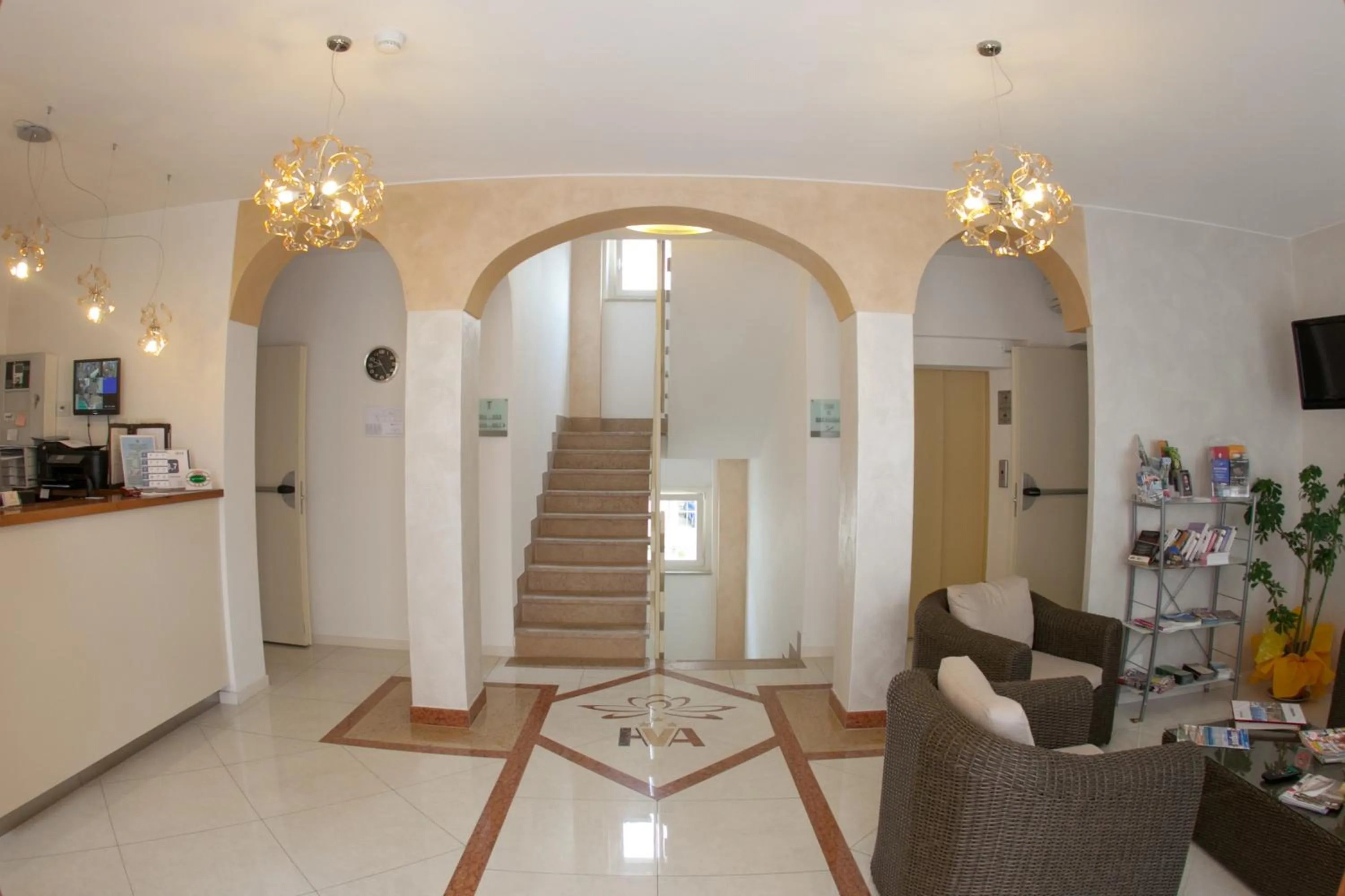 Lobby or reception in Hotel Villa Anthea
