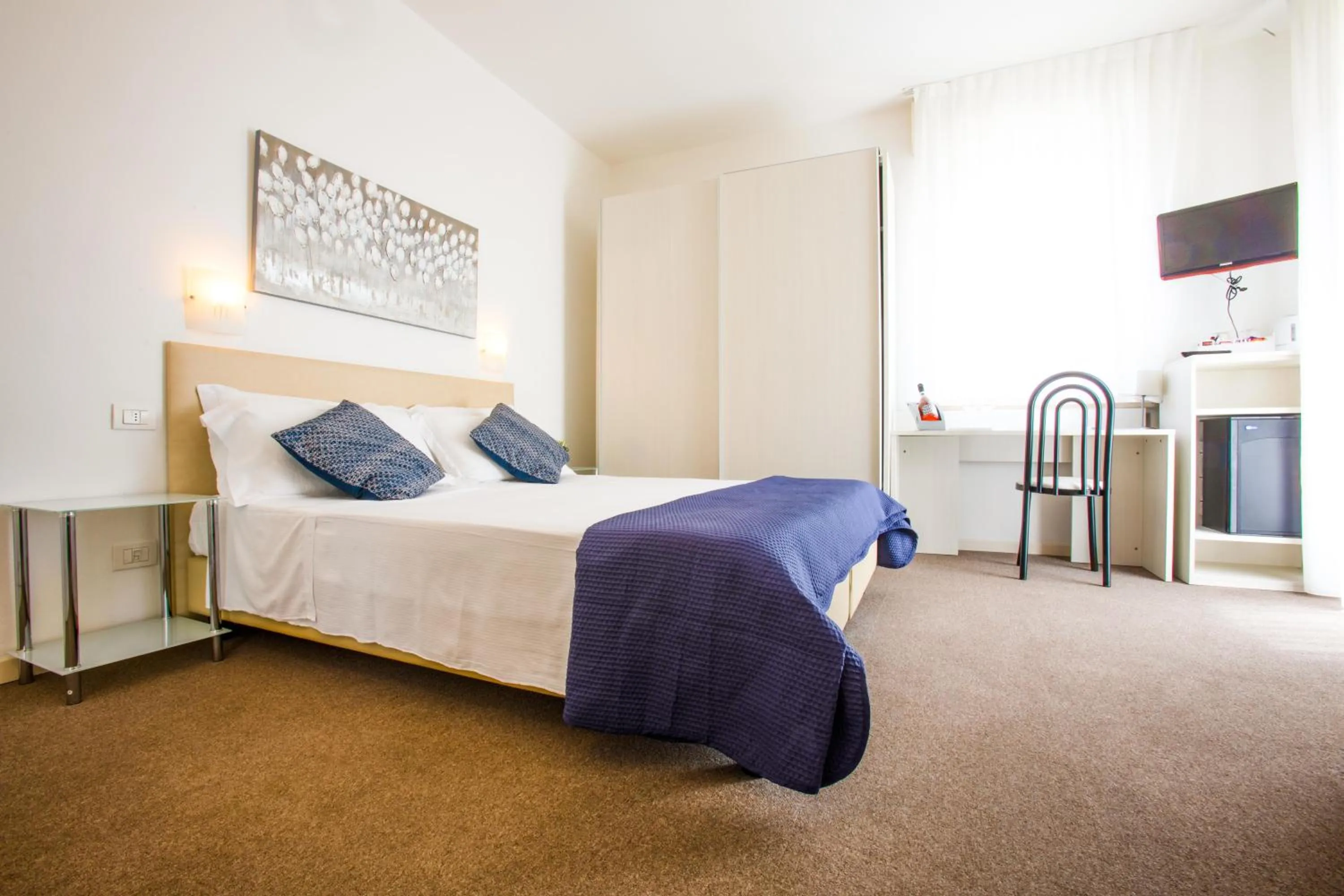 Bedroom, Bed in Hotel Villa Anthea