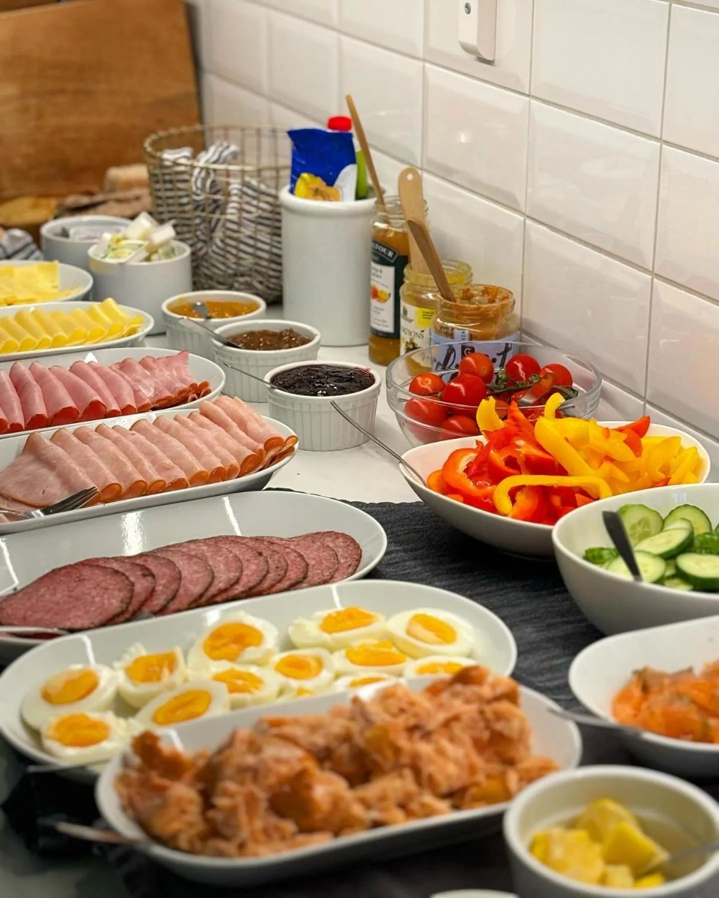 Buffet breakfast in Hotell Esplanad