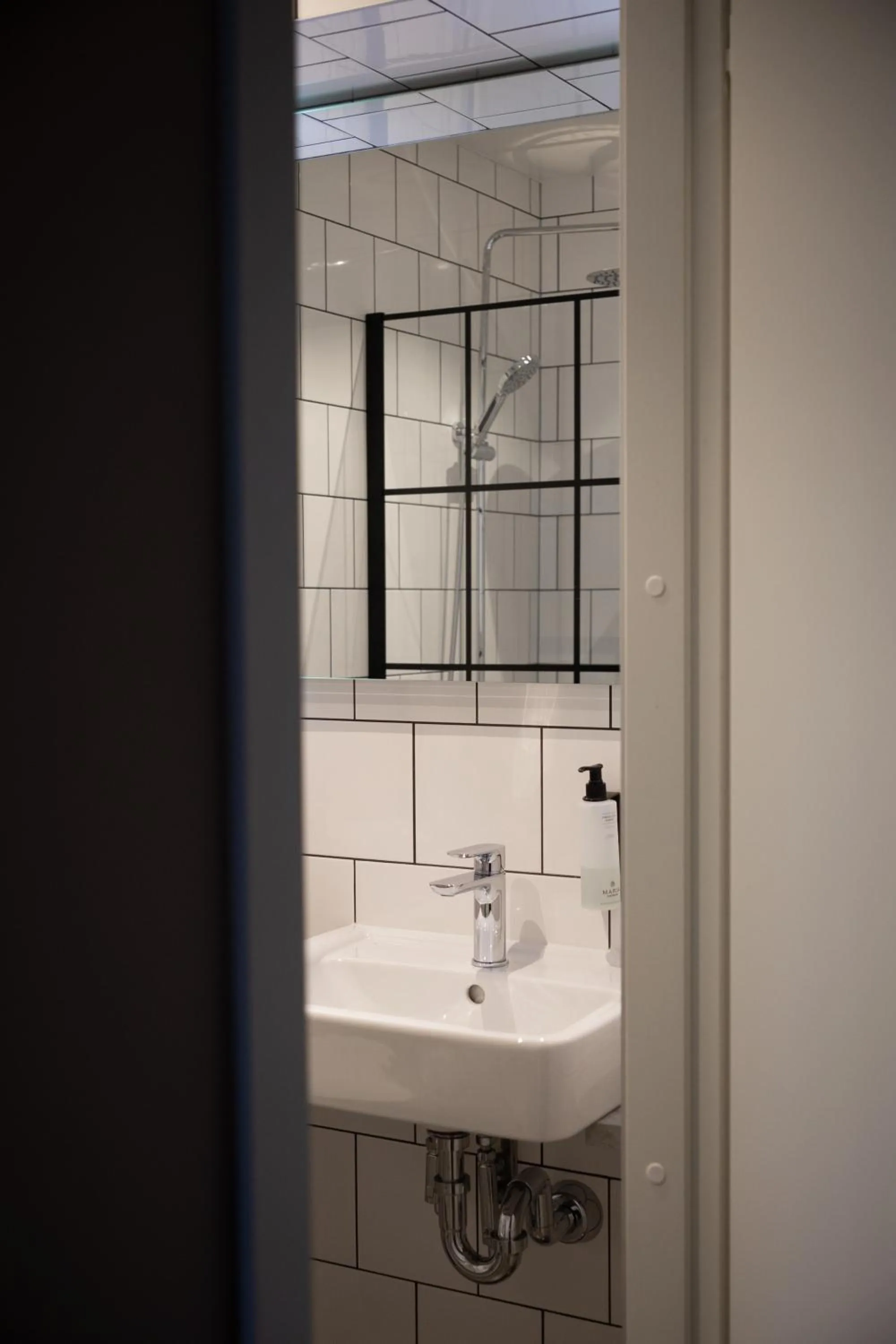 Shower in Hotell Esplanad