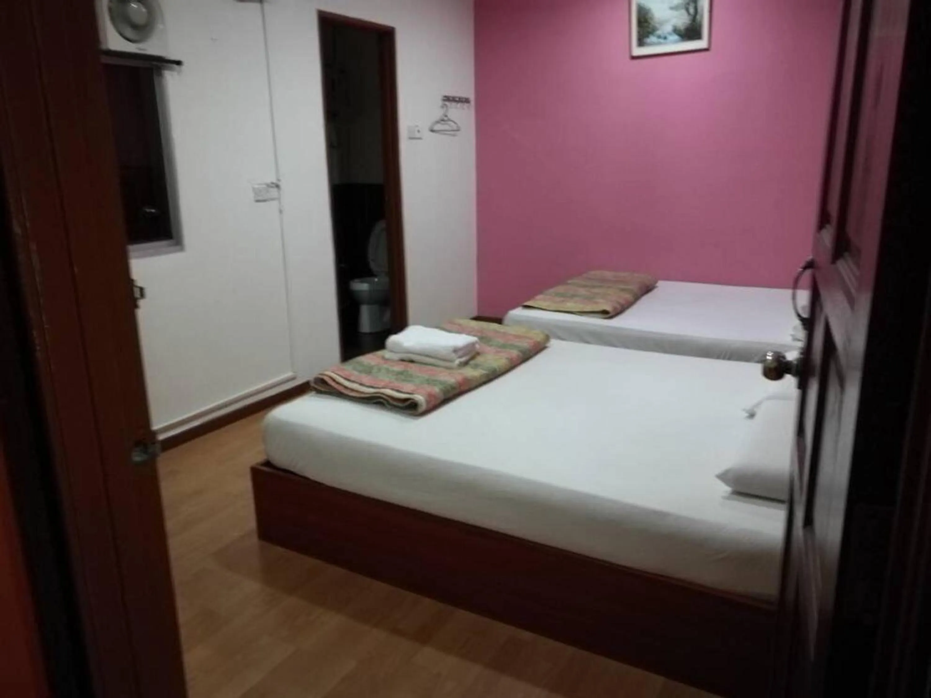 Bed in Golden Night Hotel Cameron Highlands