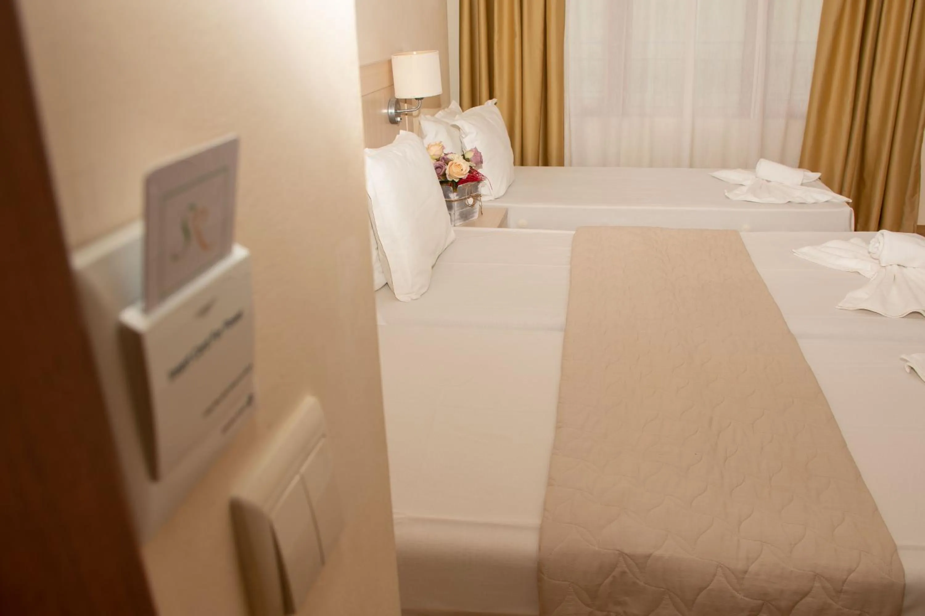 Bed in Serena Residence Aparthotel