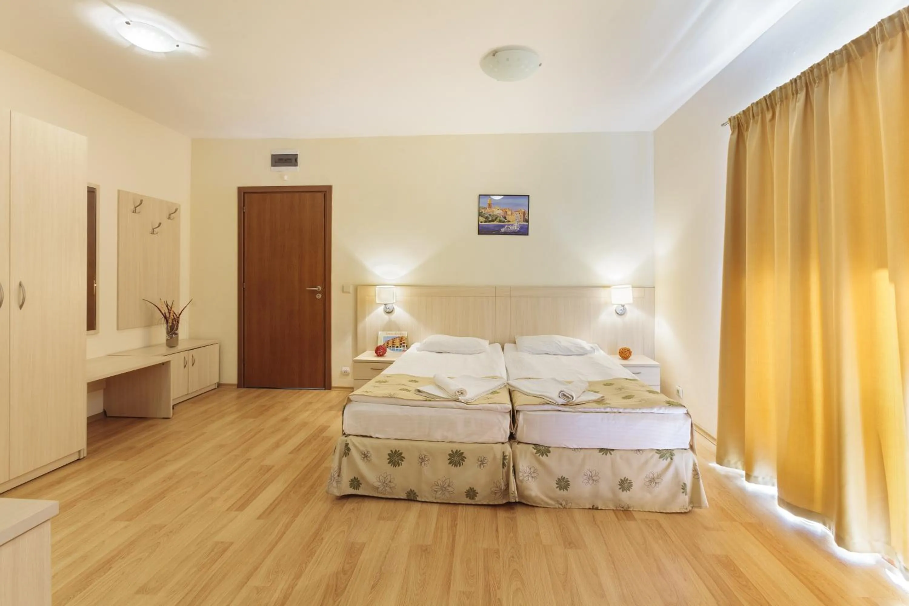 Bed in Serena Residence Aparthotel