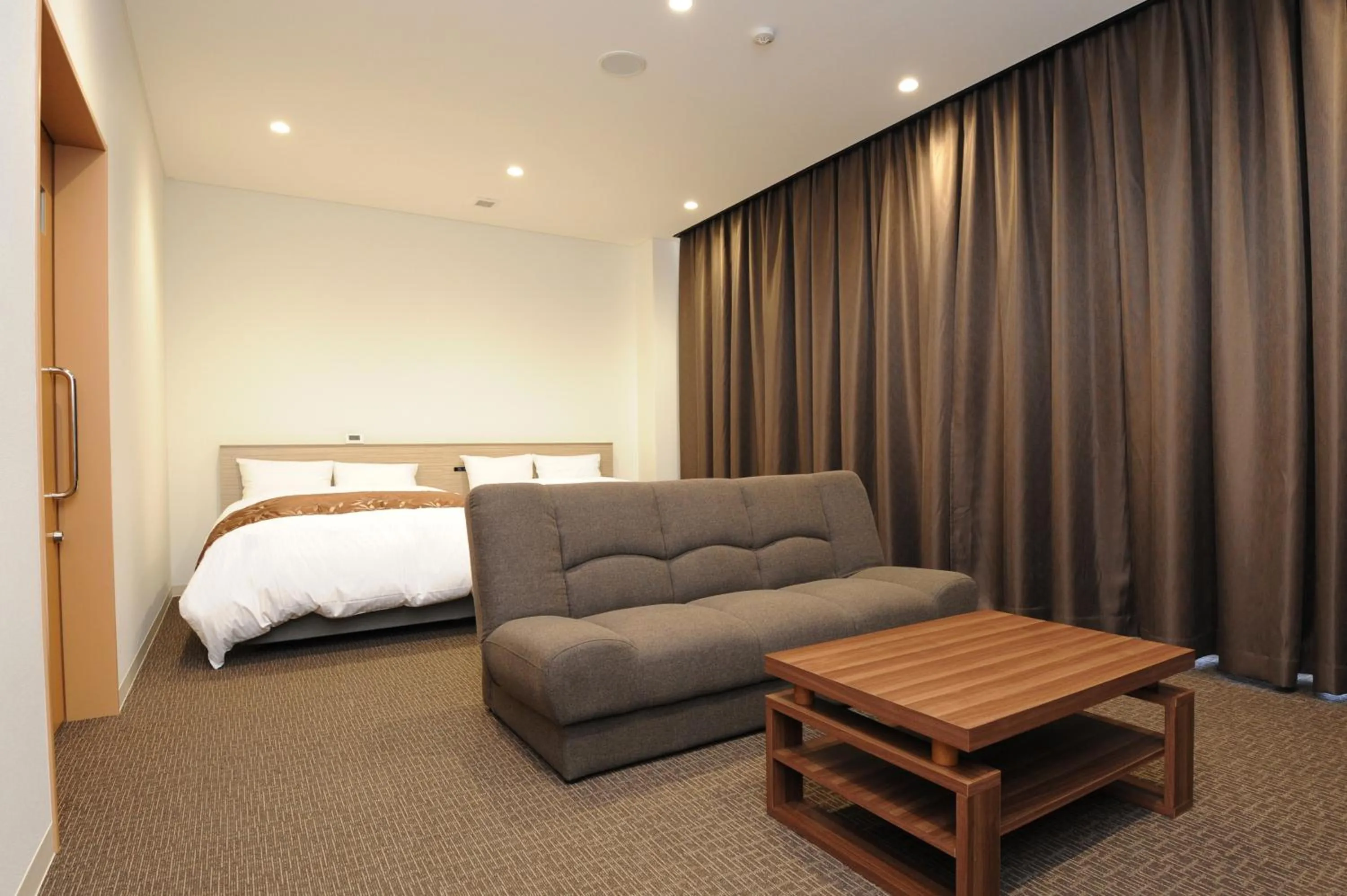 Bed in Hotel Sunriver Shimanto