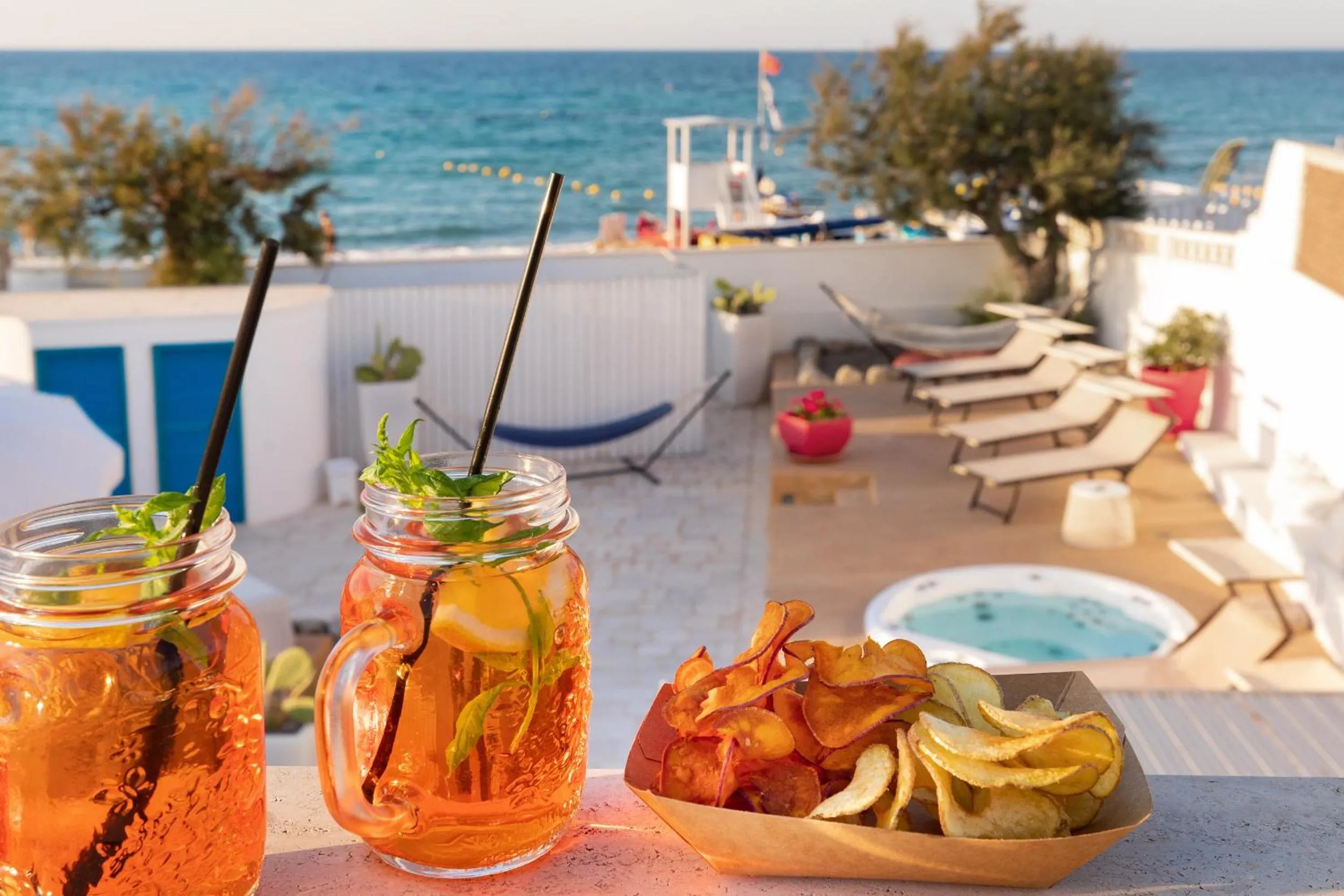 Food and drinks in Beauty Beach Villa