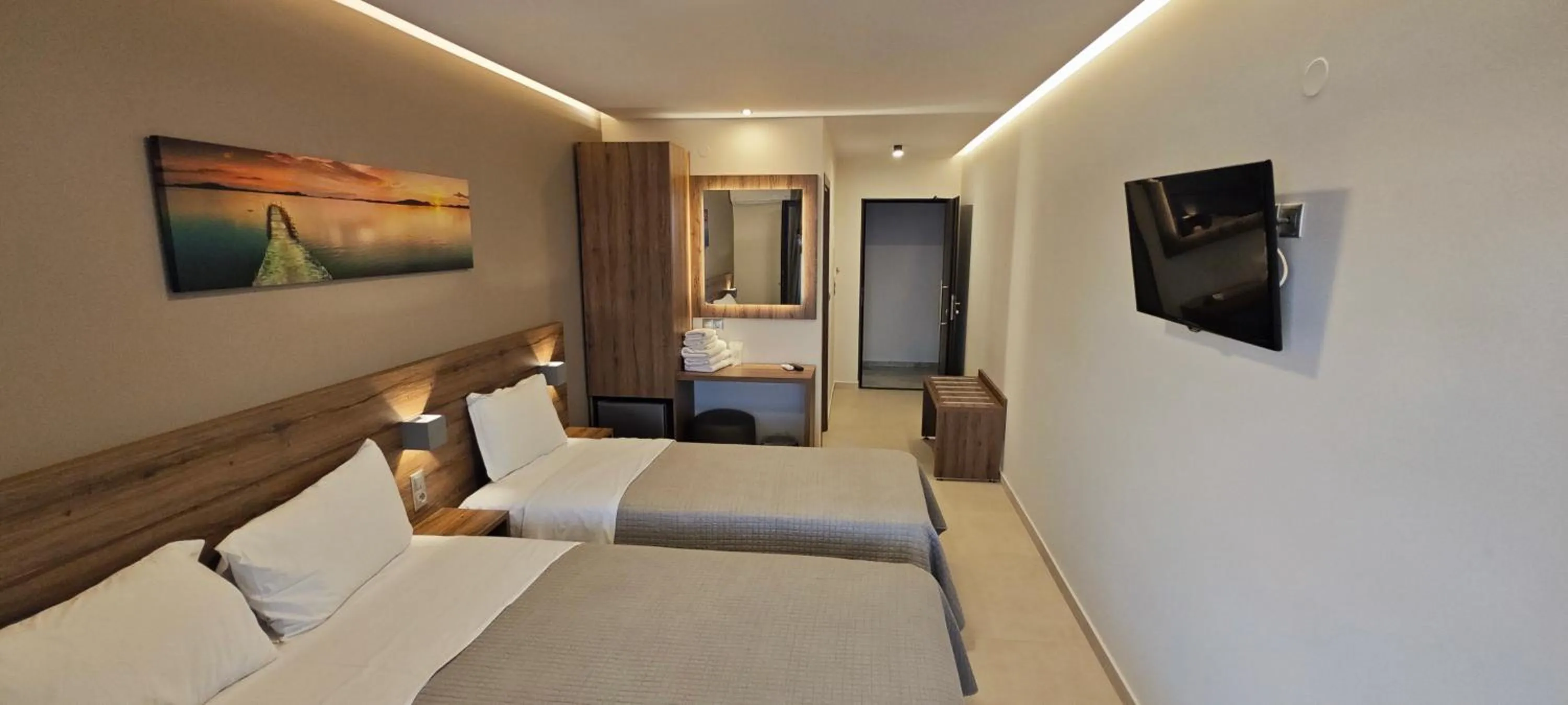 Bedroom in Sunset Hotel