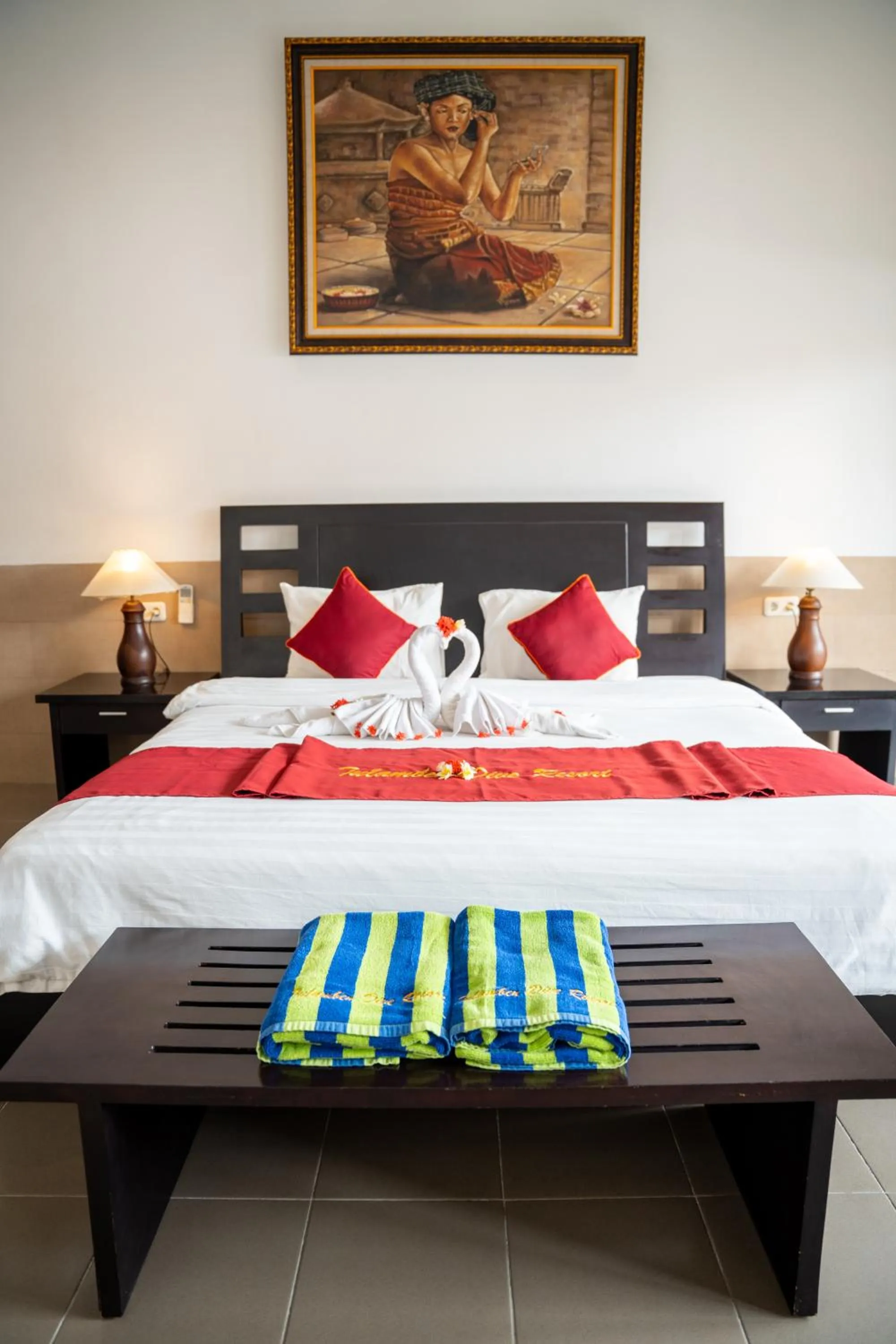 Bedroom, Bed in Tulamben Dive Resort