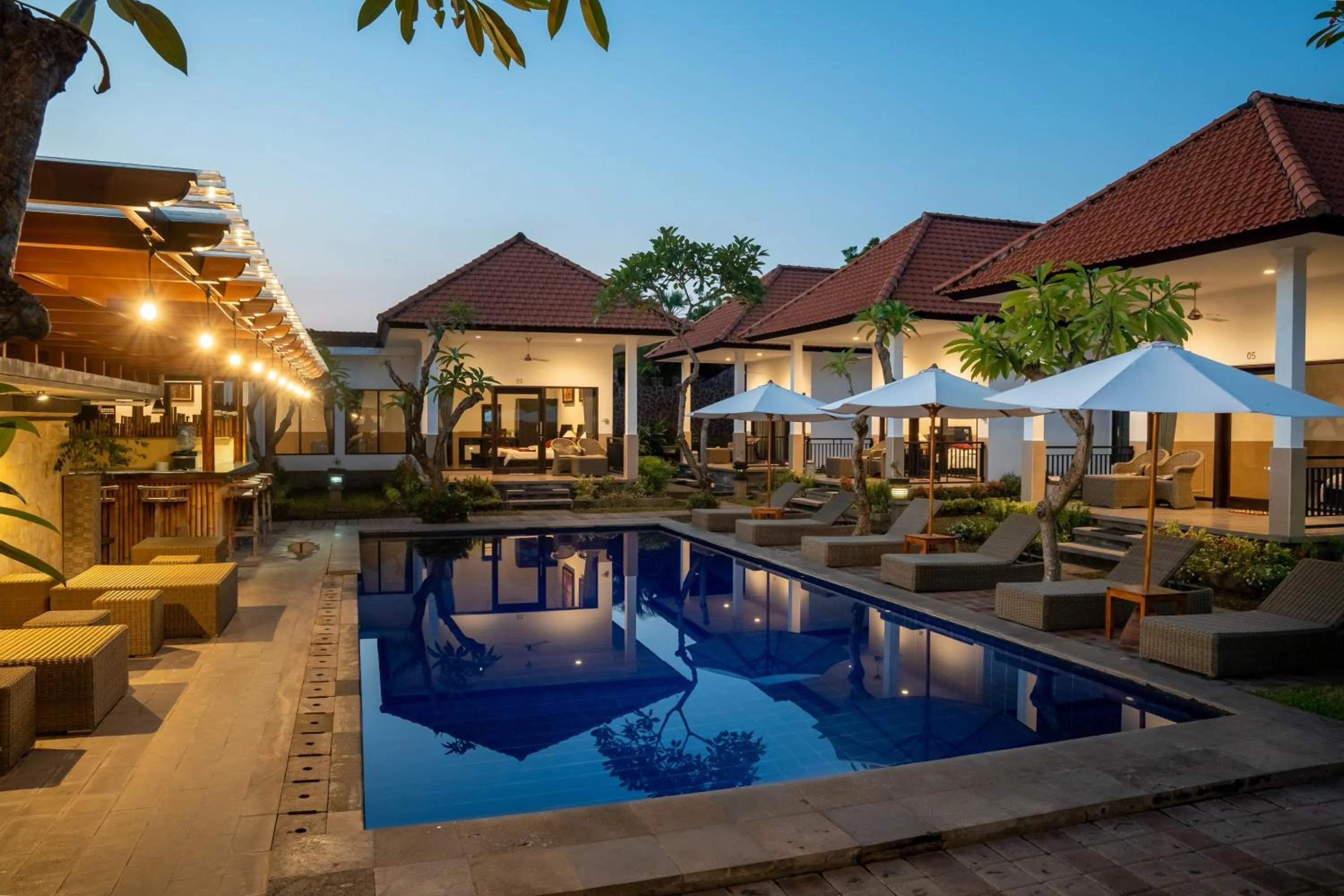 Swimming pool in Tulamben Dive Resort