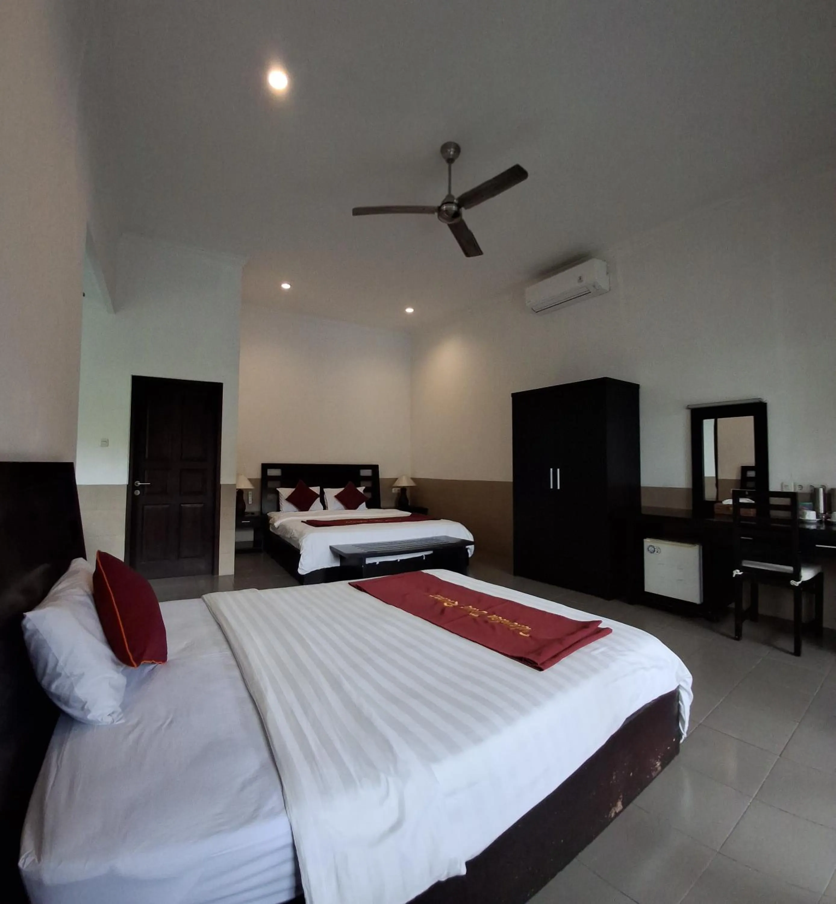 Bed in Tulamben Dive Resort